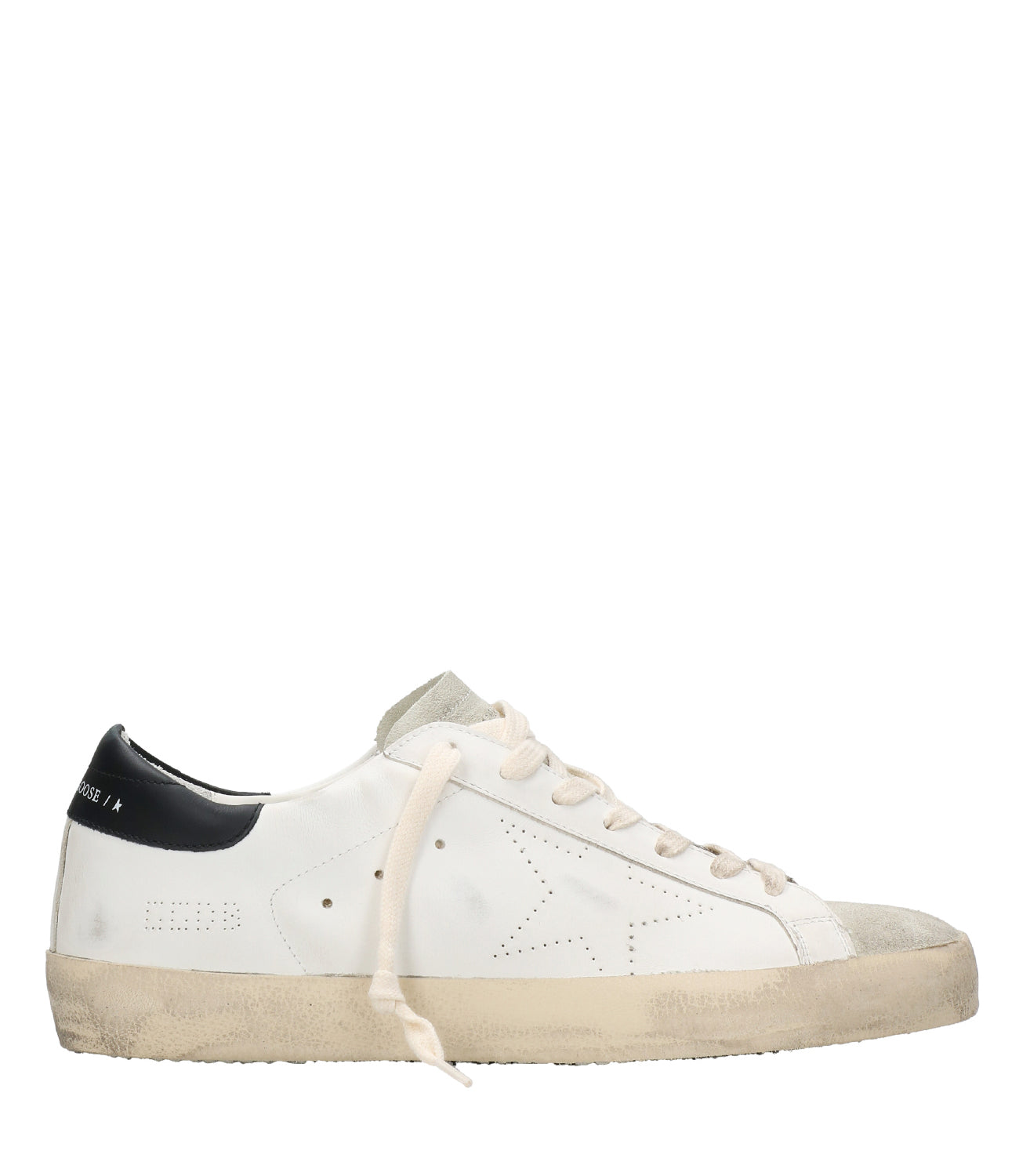 Golden Goose | Black and White Super Star Sneakers