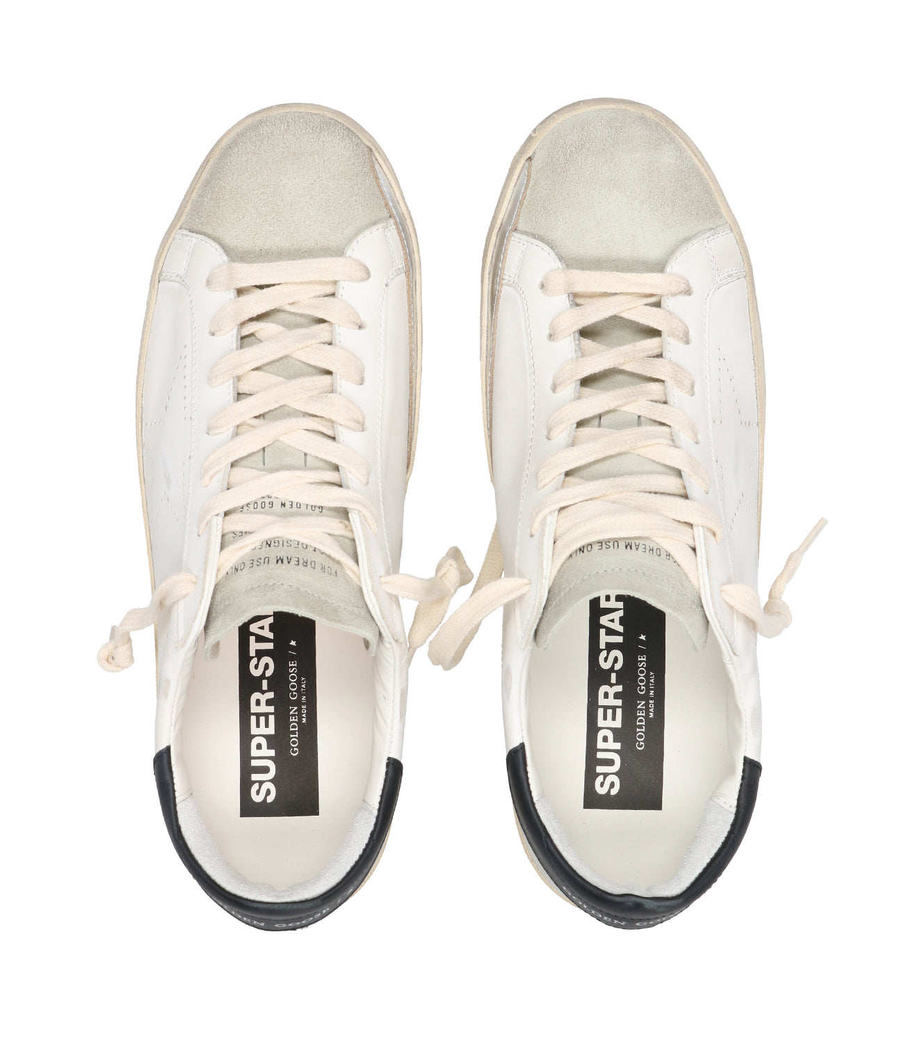 Golden Goose | Black and White Super Star Sneakers