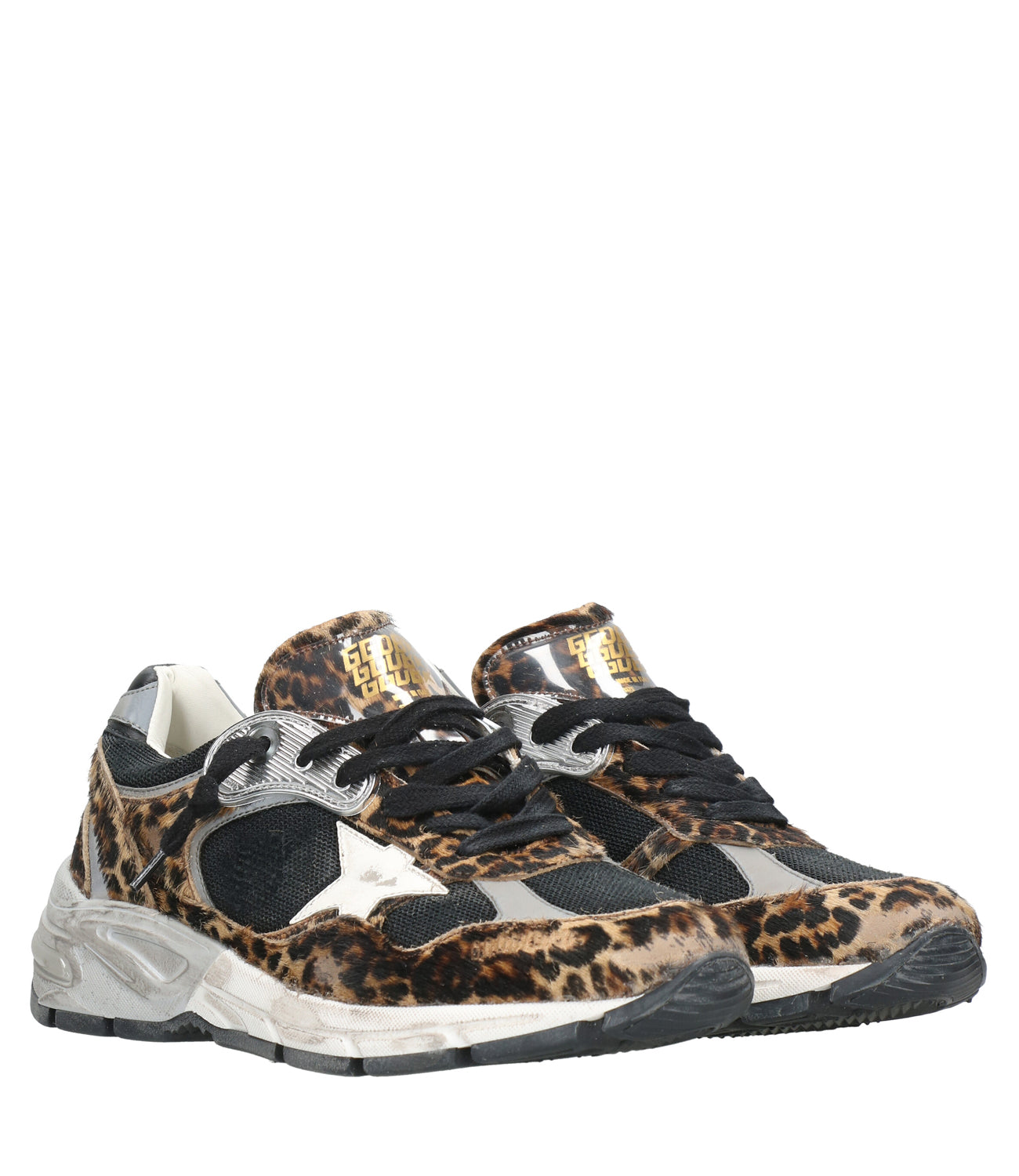 Golden Goose | Dad-Star Sneakers Black, White and Beige