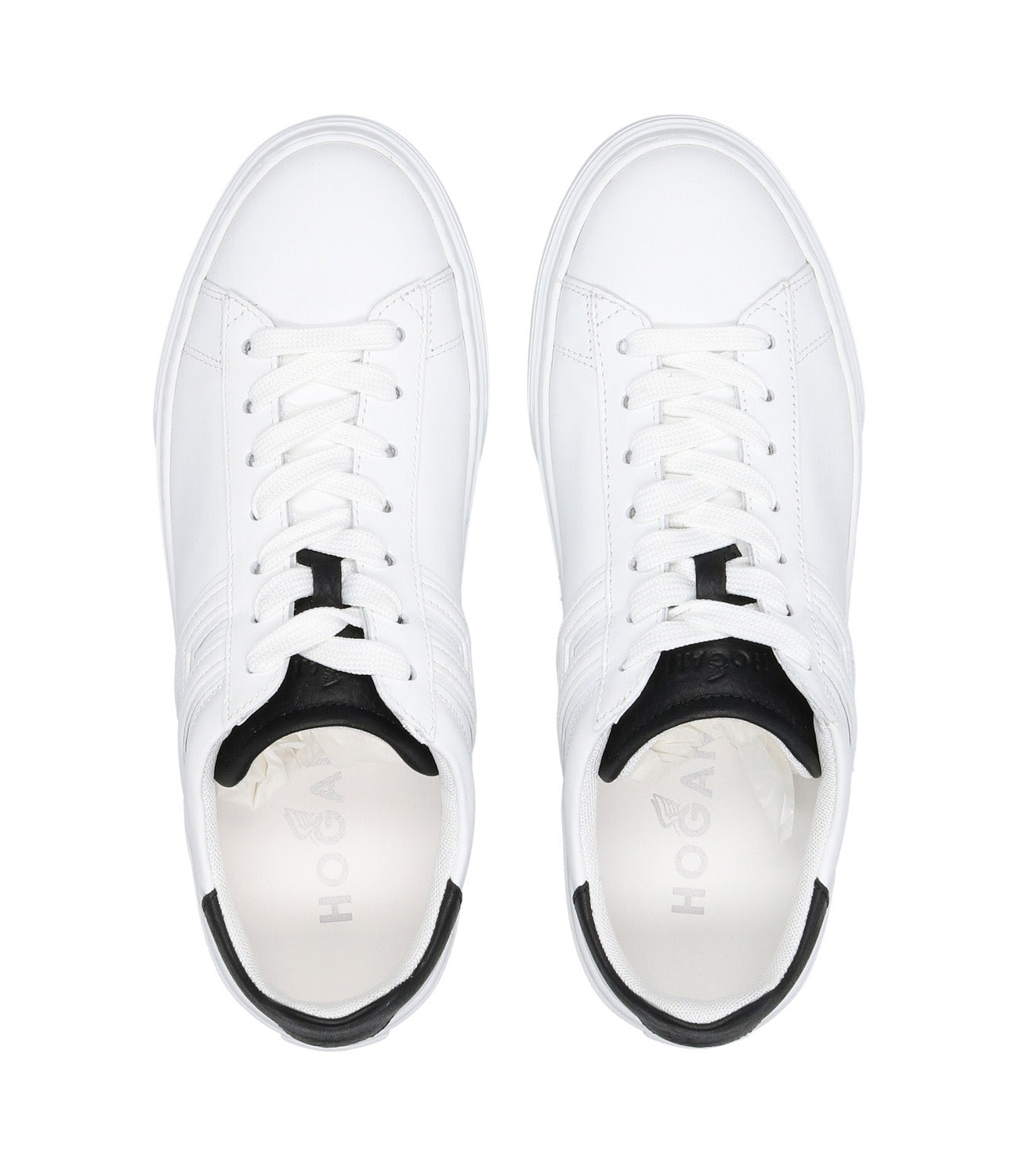 Hogan | H365 White and Black Sneakers