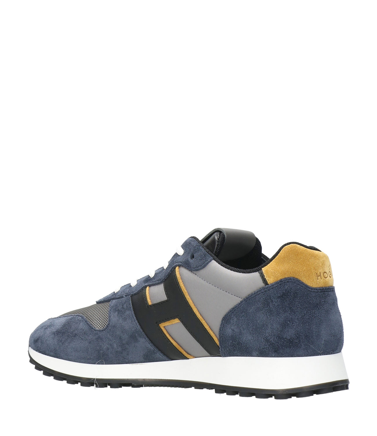 Hogan | Sneakers H383 Blue, Yellow and Grey