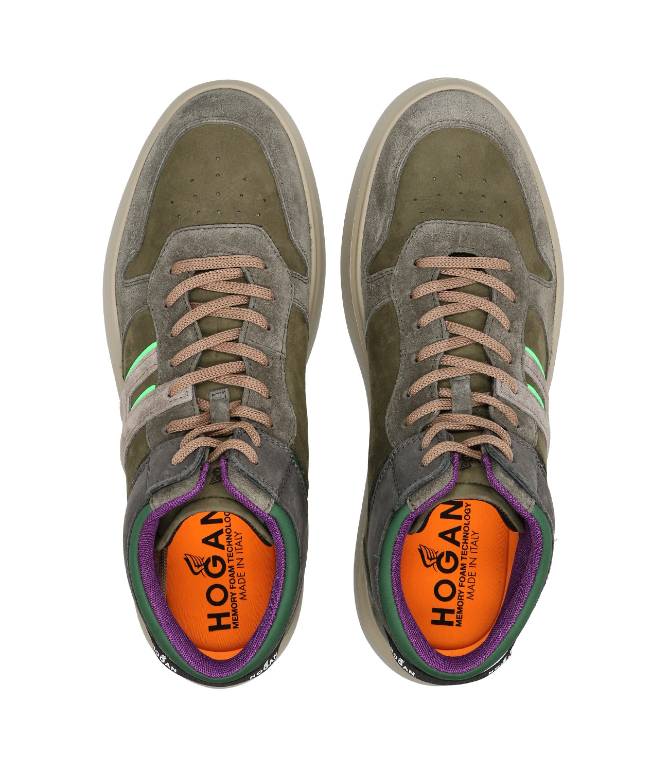 Hogan | Sneakers H580 Mid-Top Verde