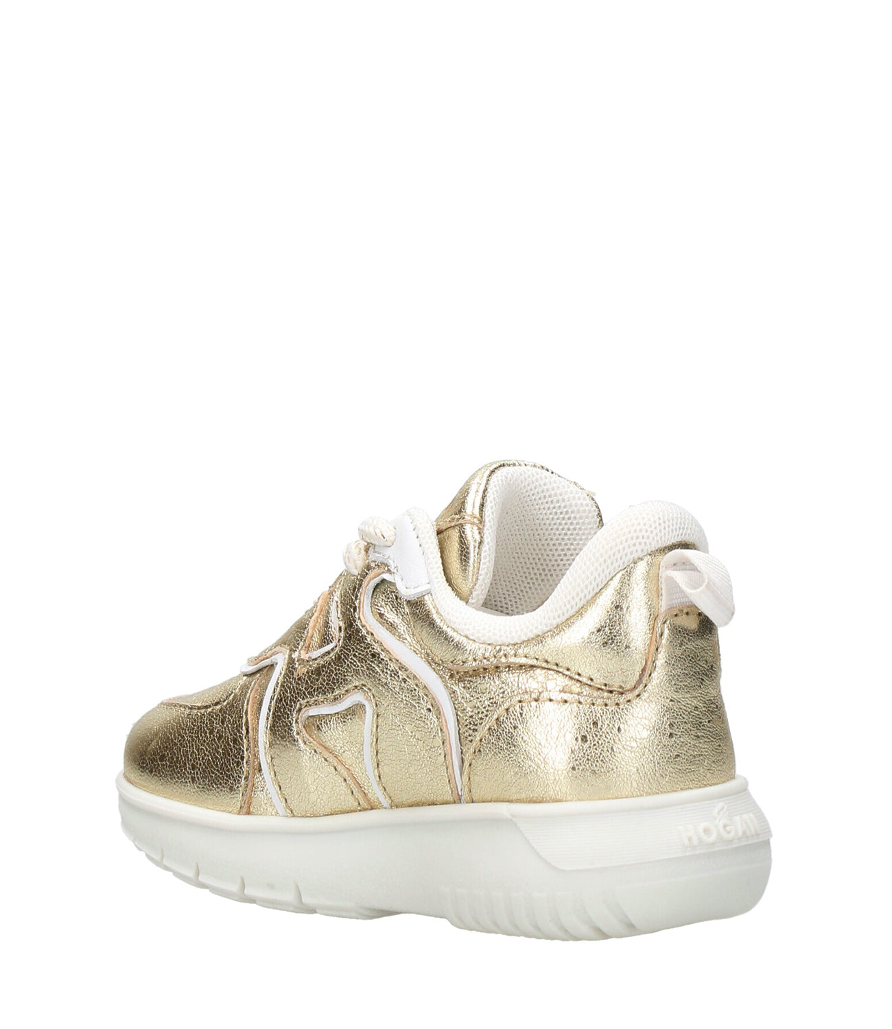 Hogan Junior | Gold Sneakers
