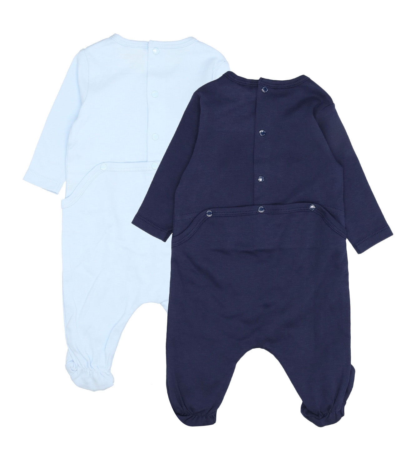 Kenzo Kids | Set of Two Blue and Light Blue Sleepsuits