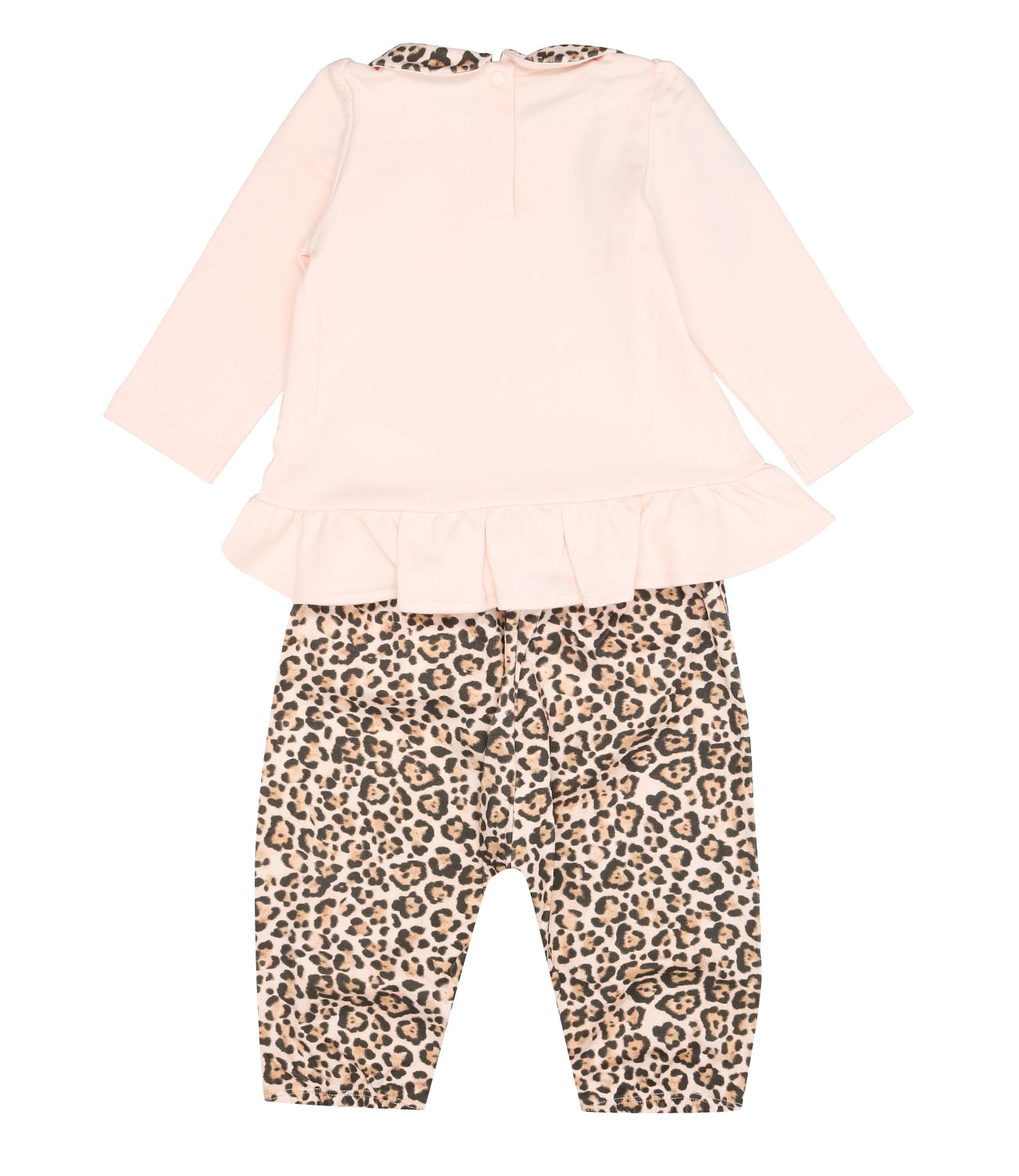 Miss Blumarine | Pink and Spotted Sweatshirt+Pants Set