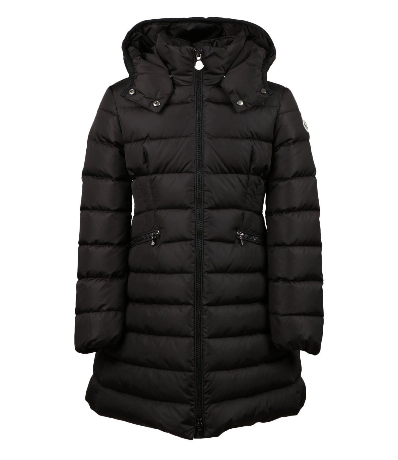 Moncler Junior | Black Charpal Down Jacket