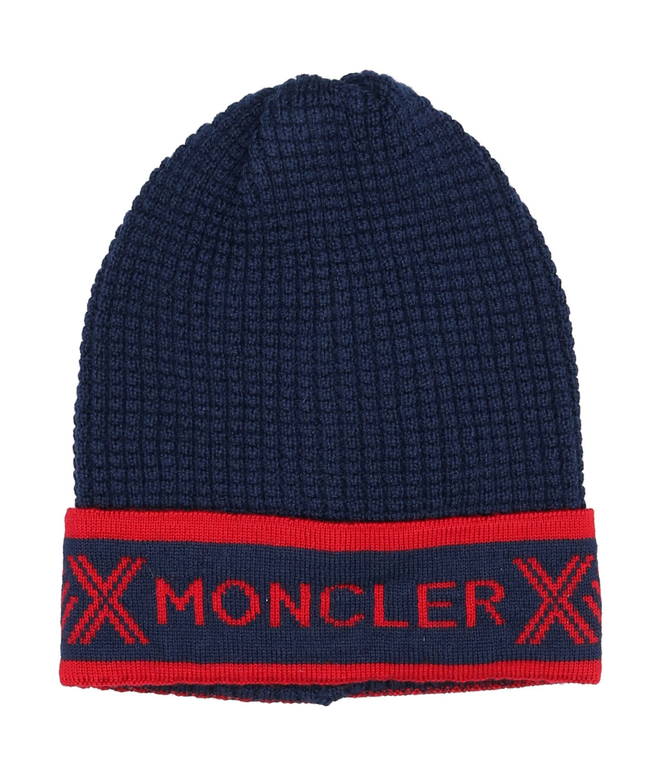 Moncler Junior | Cappello Blu e Rosso