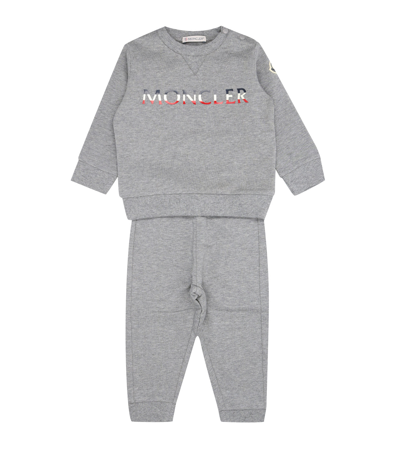 Moncler Junior | Sweater and Pant Set Grey