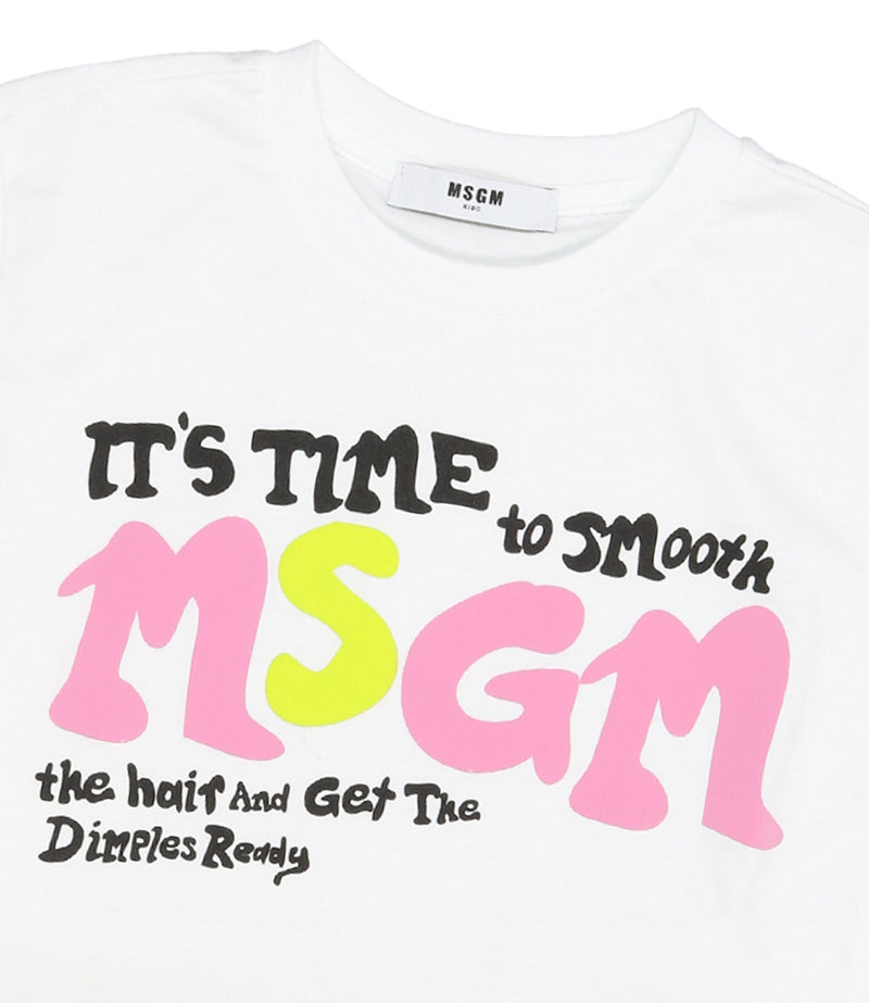 MSGM Kids | T-Shirt Bianco