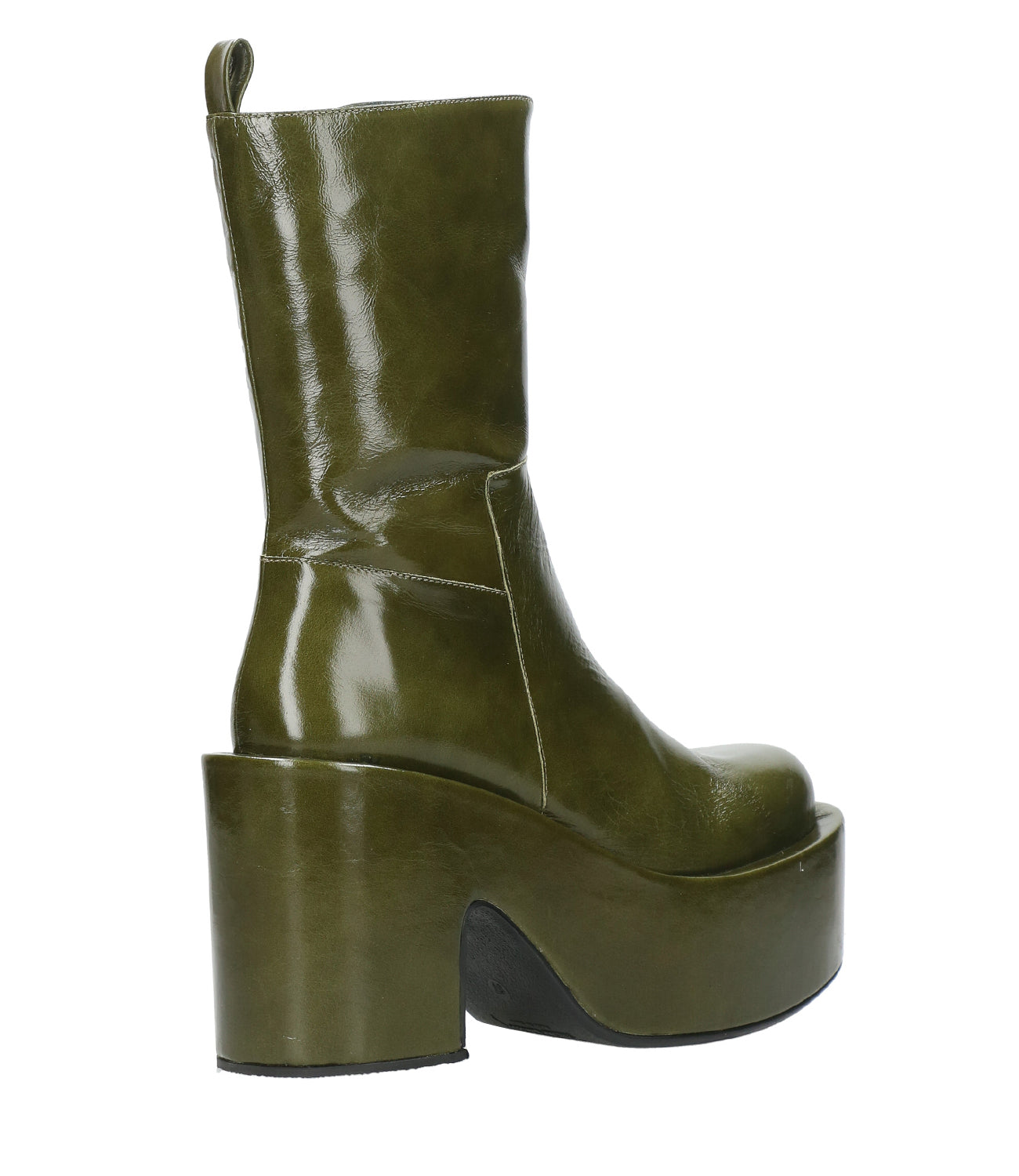 Paloma Barceló | Rocco Malory Olive Green Ankle Boot