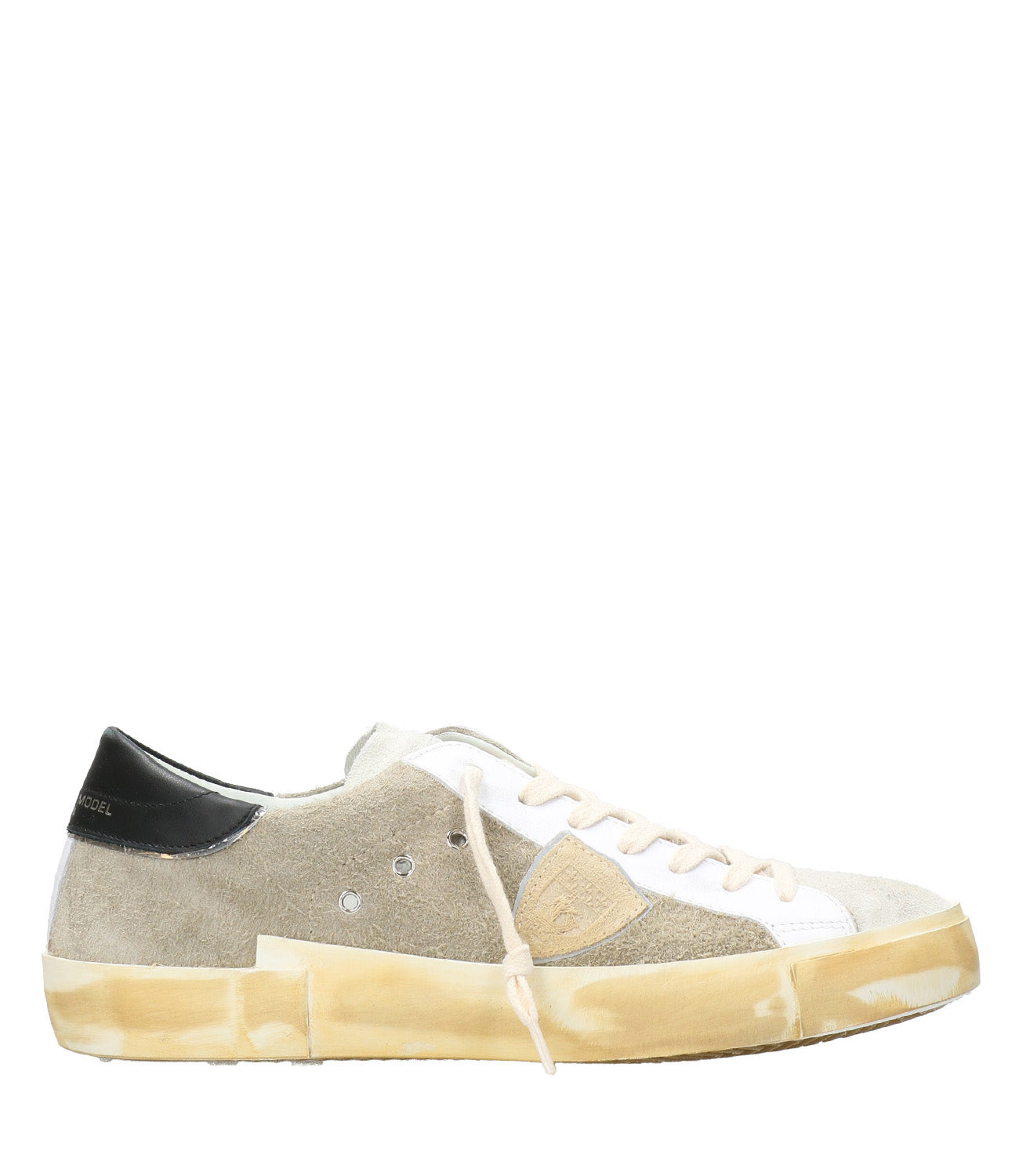 Philippe Model | PRSX Grey and White Sneakers