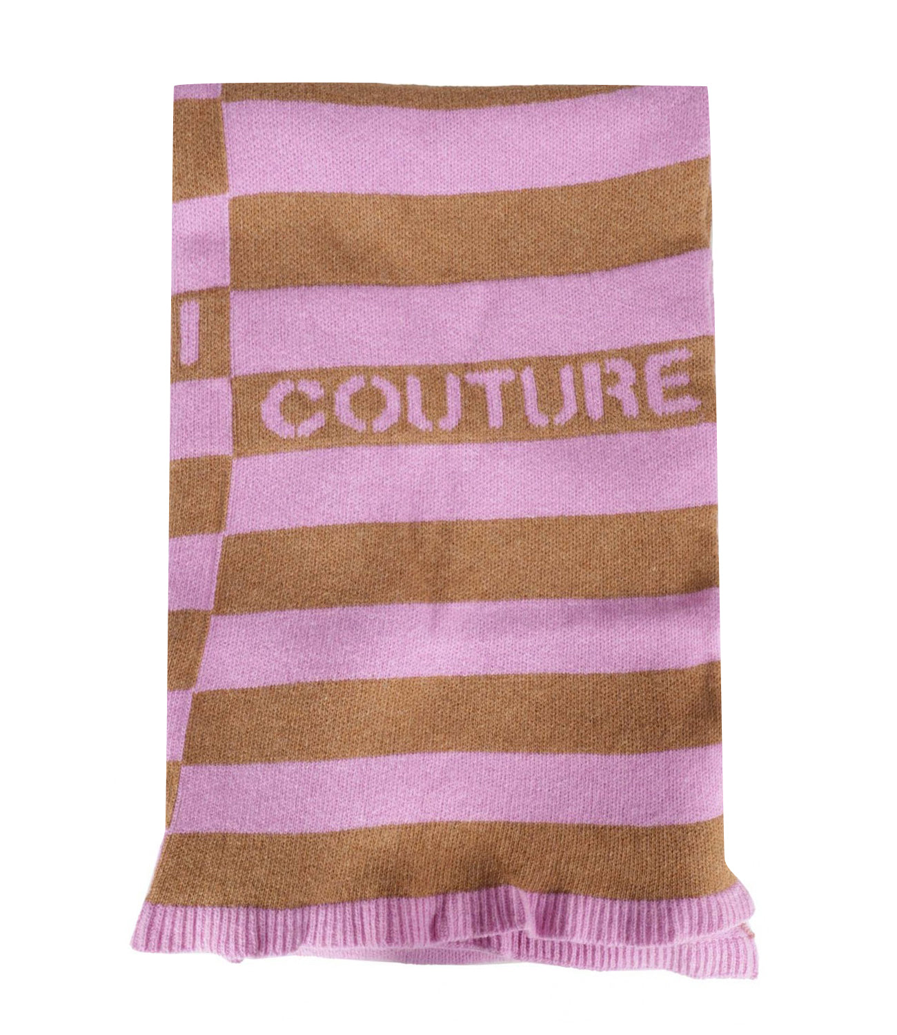 Semicouture | Cyclamen and Tobacco Tatum Scarf