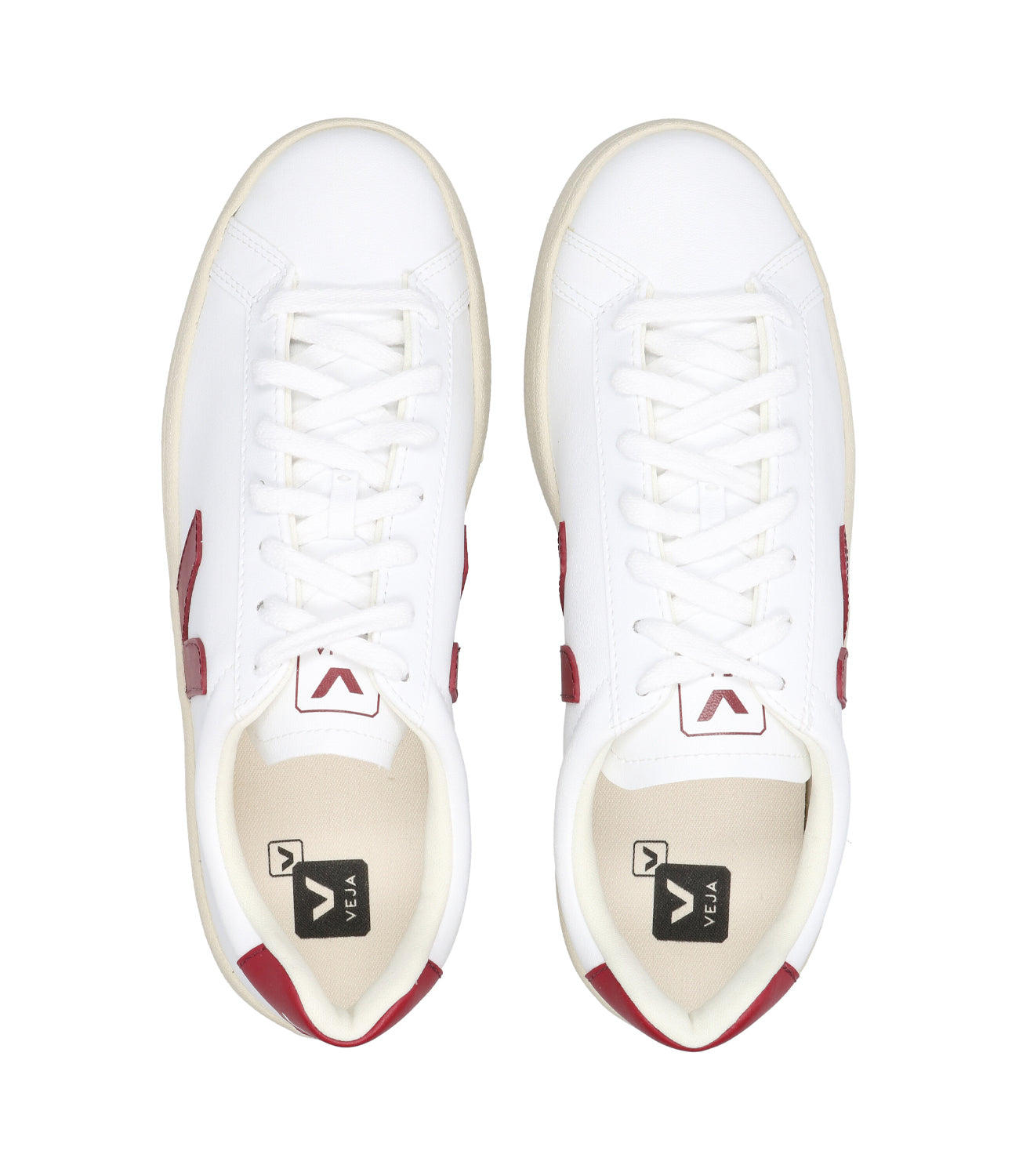 Veja | Sneakers V-10 CWL Bianca e Bordeaux