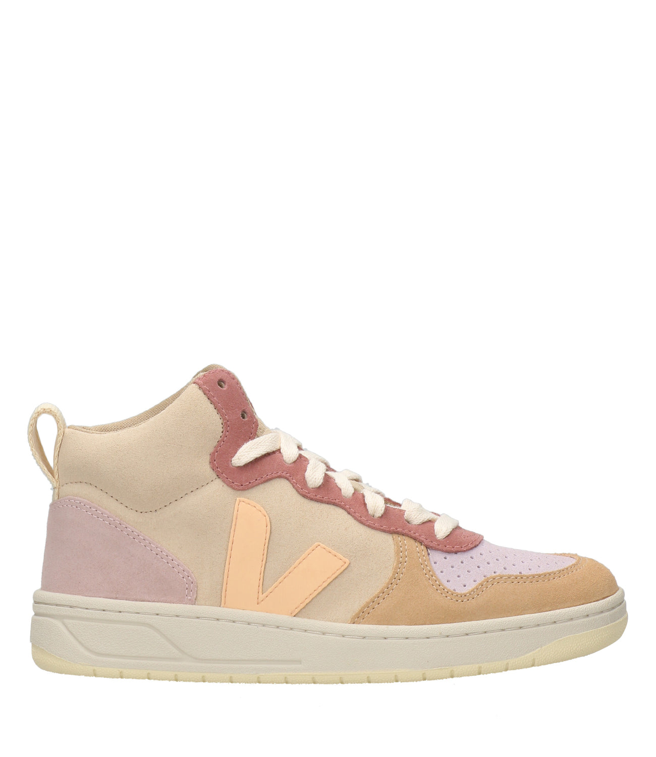Veja | Sneakers V-15 Beige and Pink