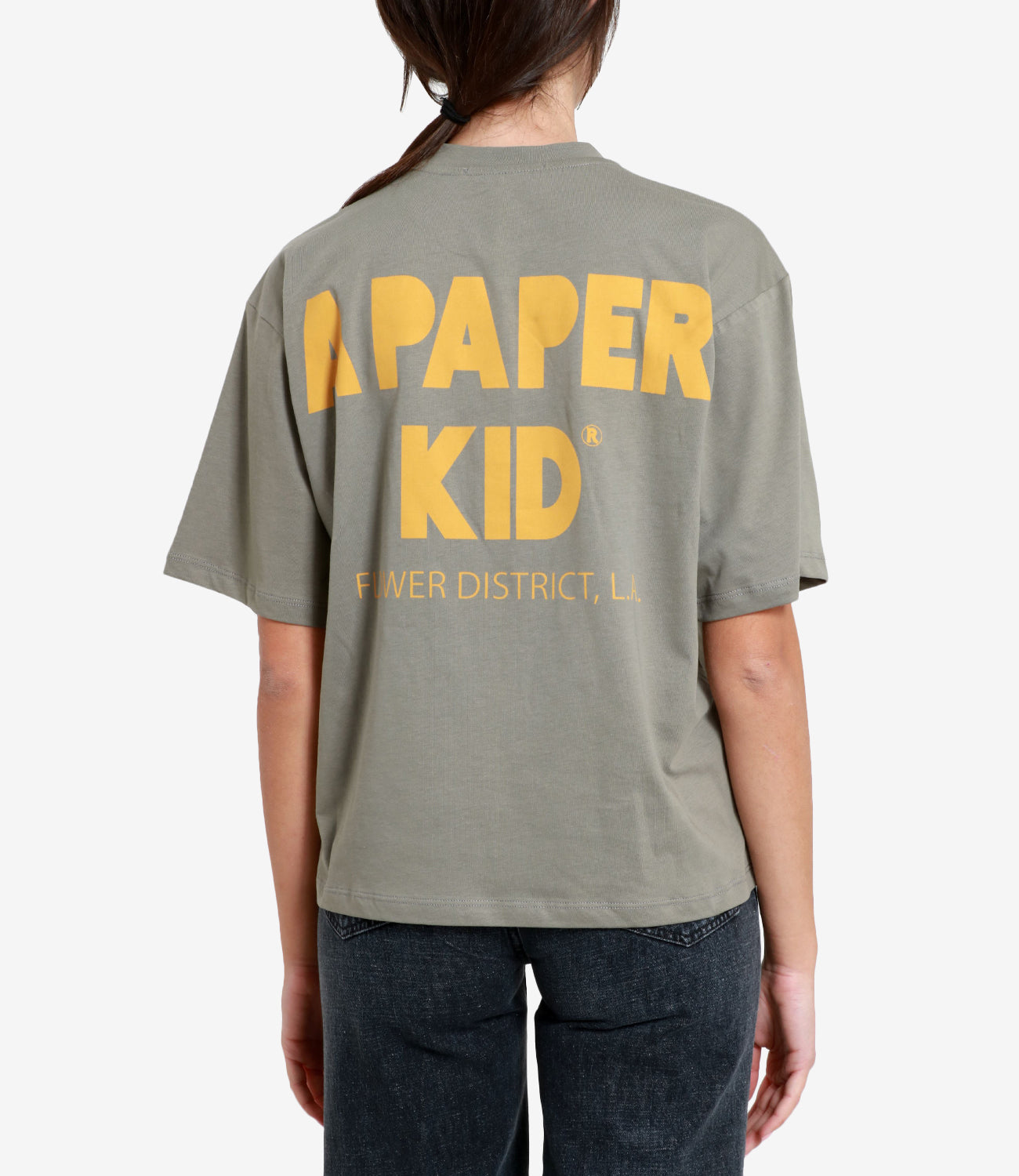 A Paper Kid | T-Shirt Verde Salvia