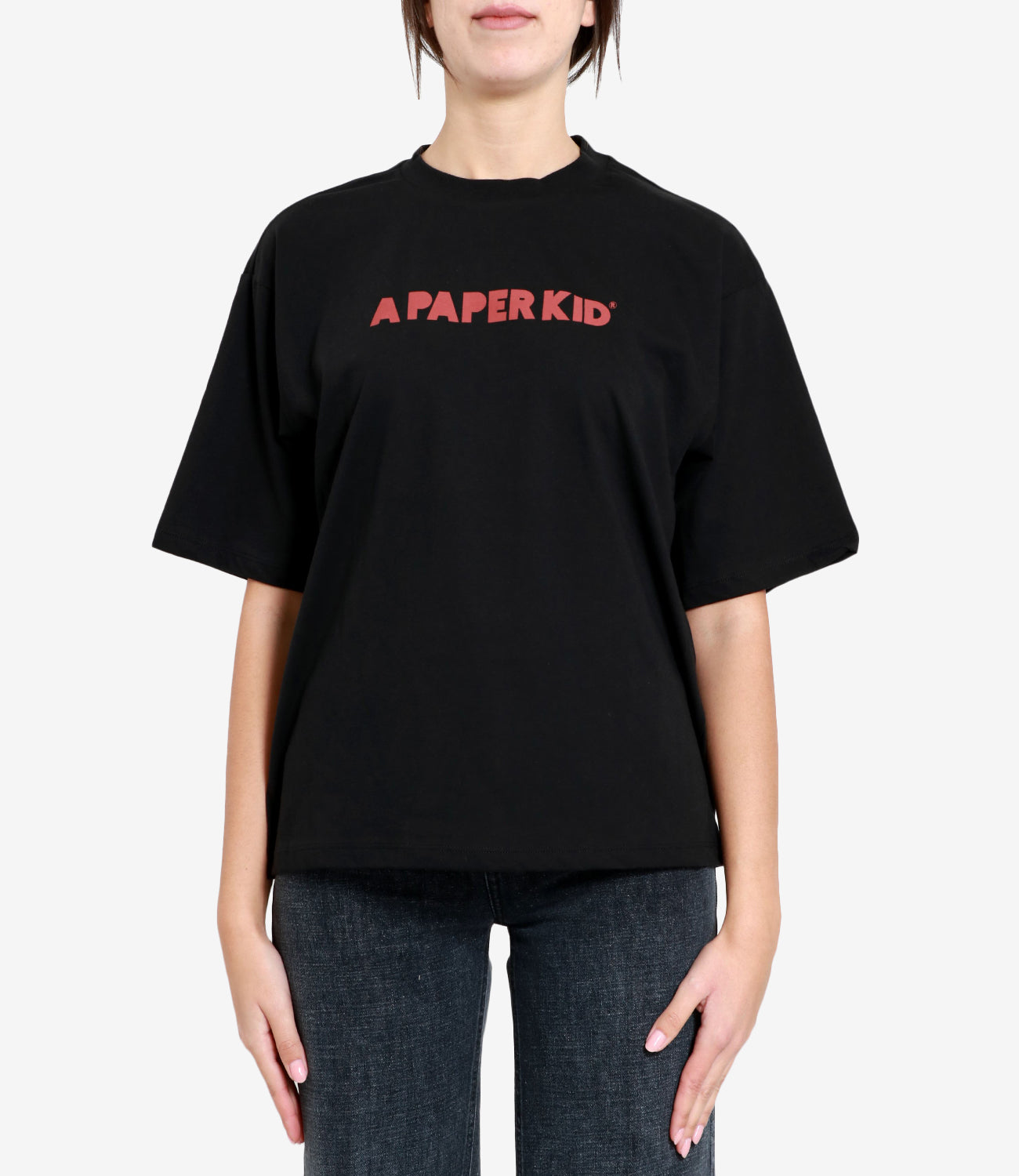 A Paper Kid | Black T-Shirt