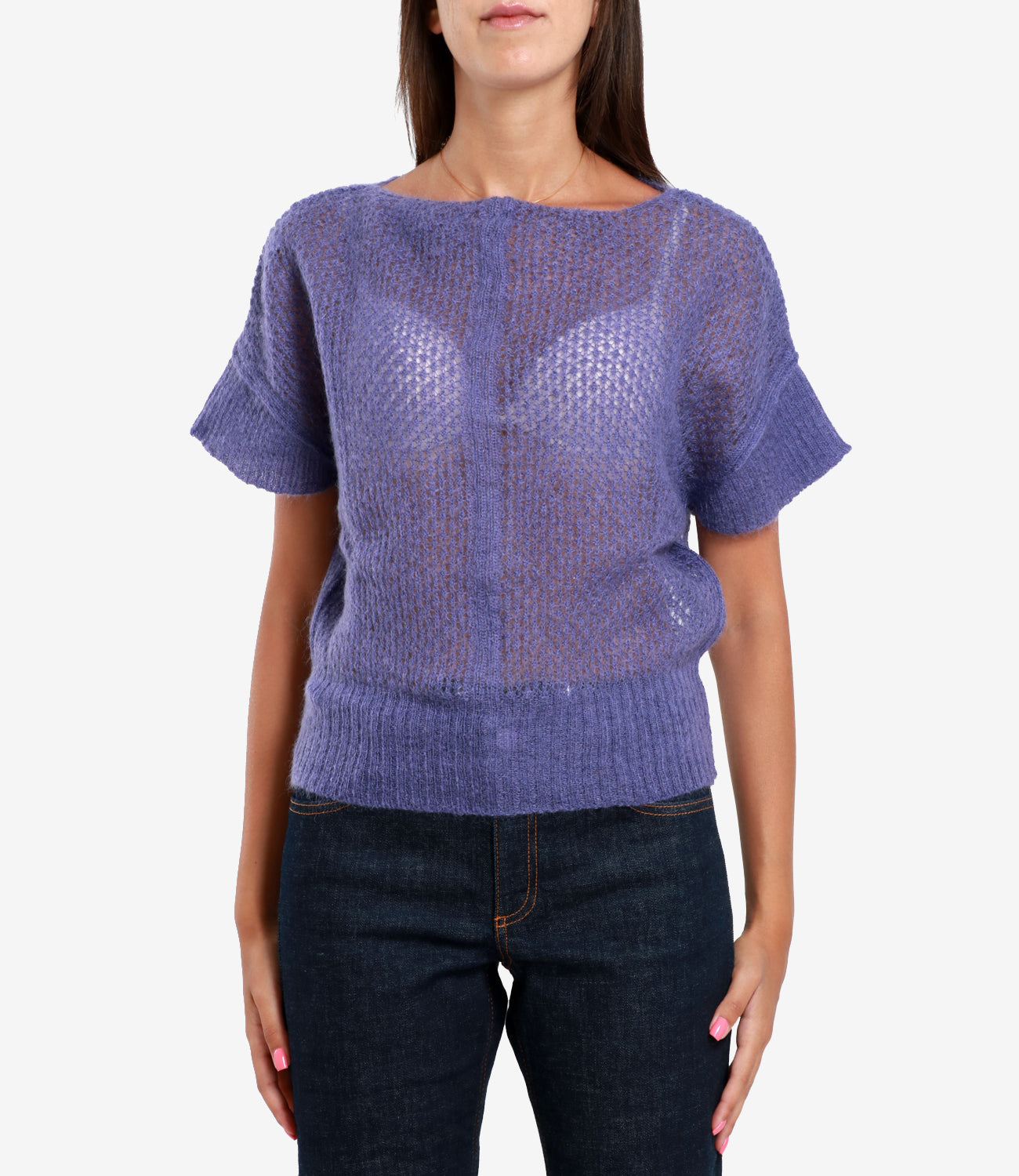 Alberta Ferretti | Purple Sweater