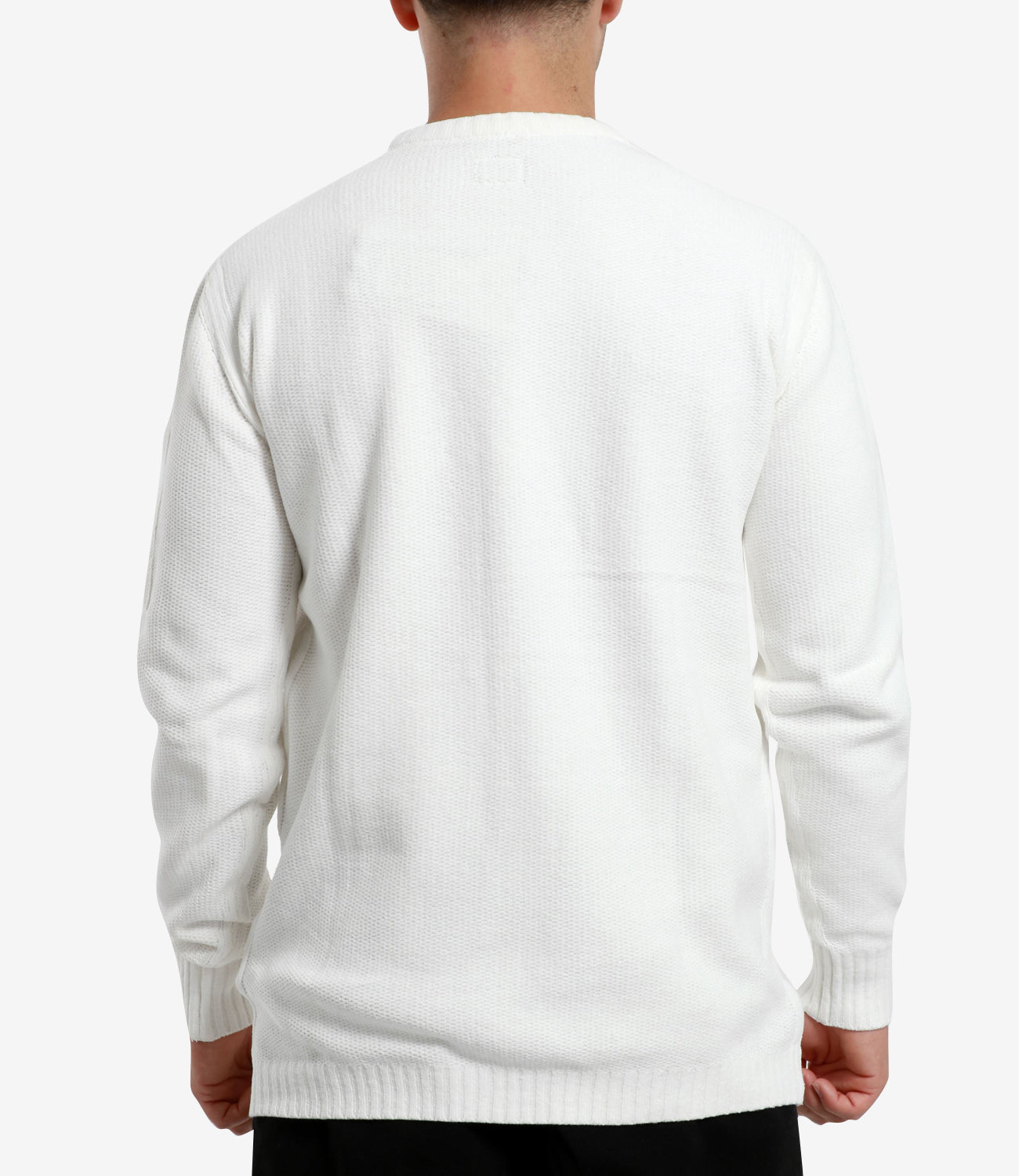 C.P. Company | Chenille knit sweater White