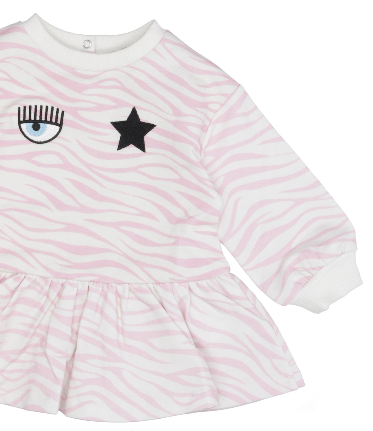 Chiara Ferragni Kids | Cream and Pink Dress