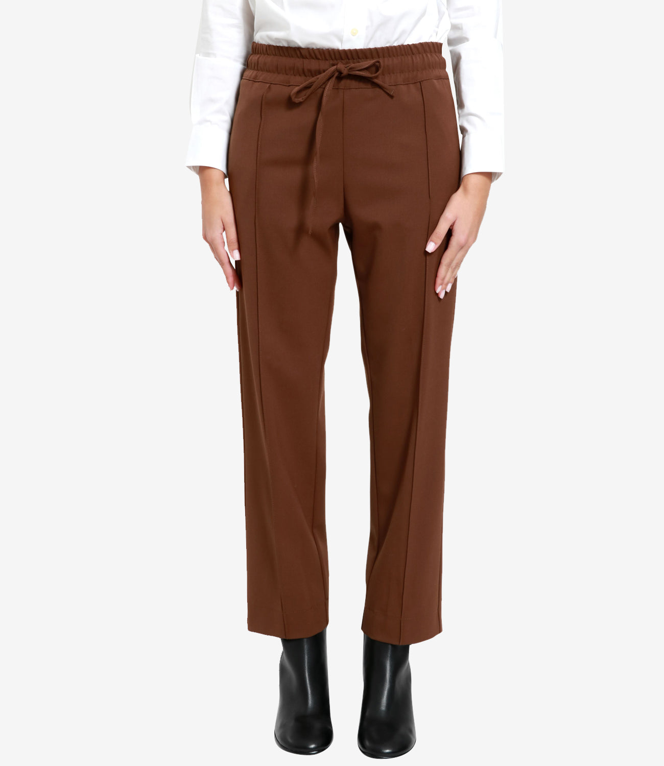 Cruna | Brown Beaver Trousers