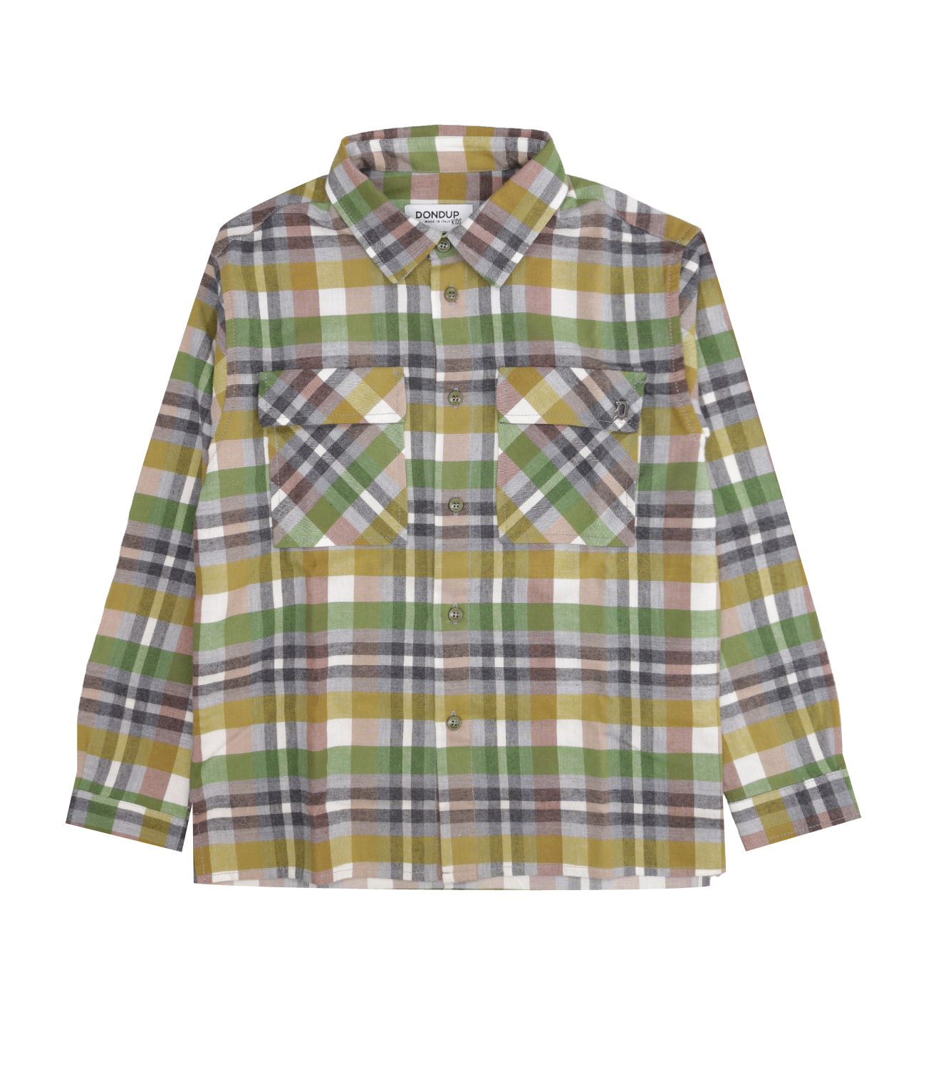 Dondup Junior | Green and Brown Shirt