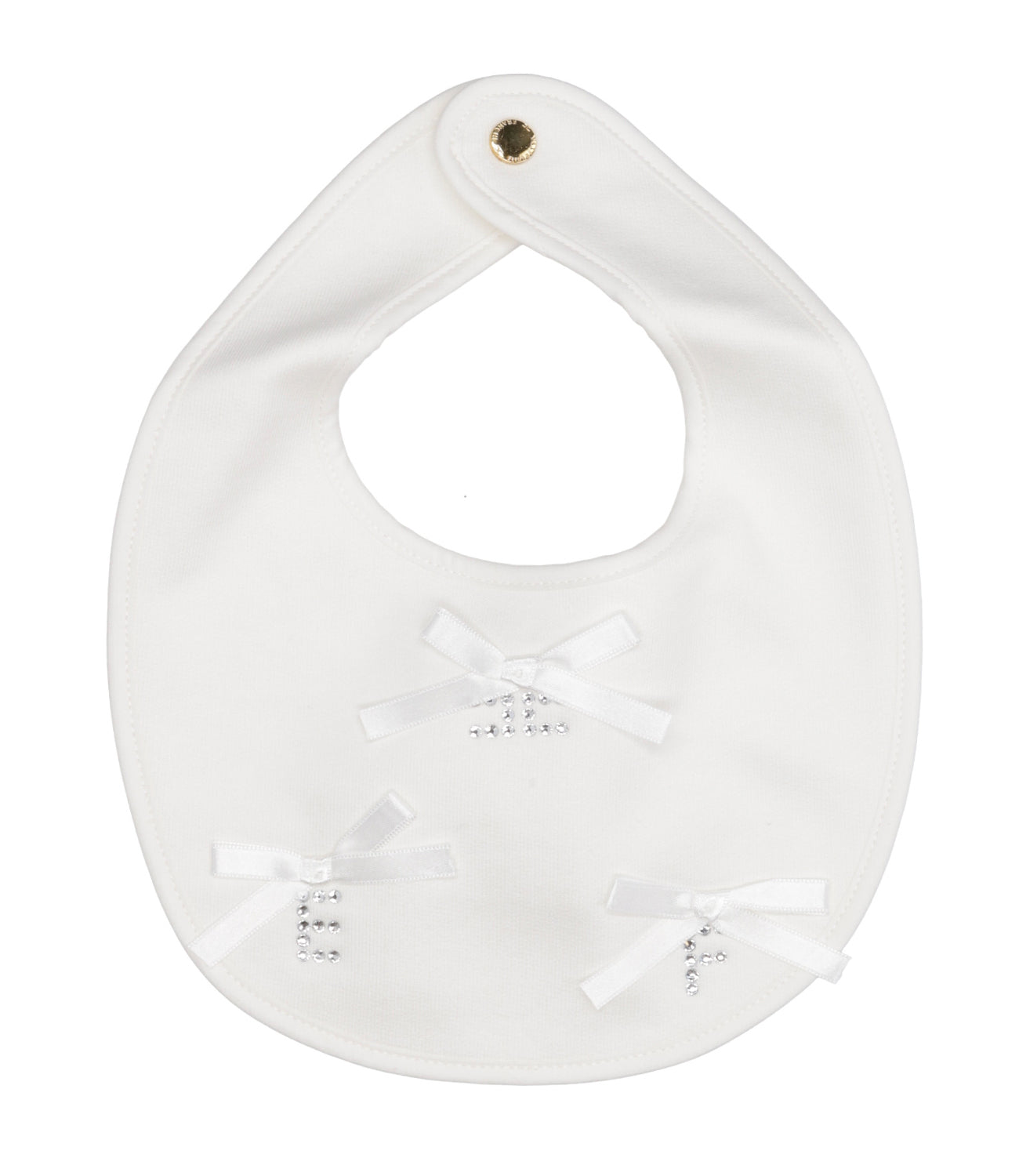 Elisabetta Franchi La Mia Bambina | Cream Bib