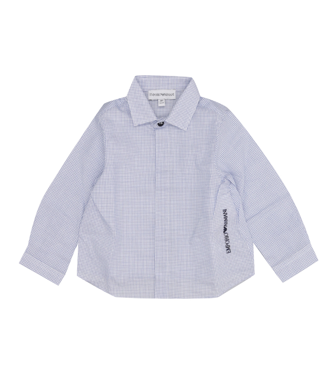Emporio Armani Junior | Camicia Bianco e Azzurro