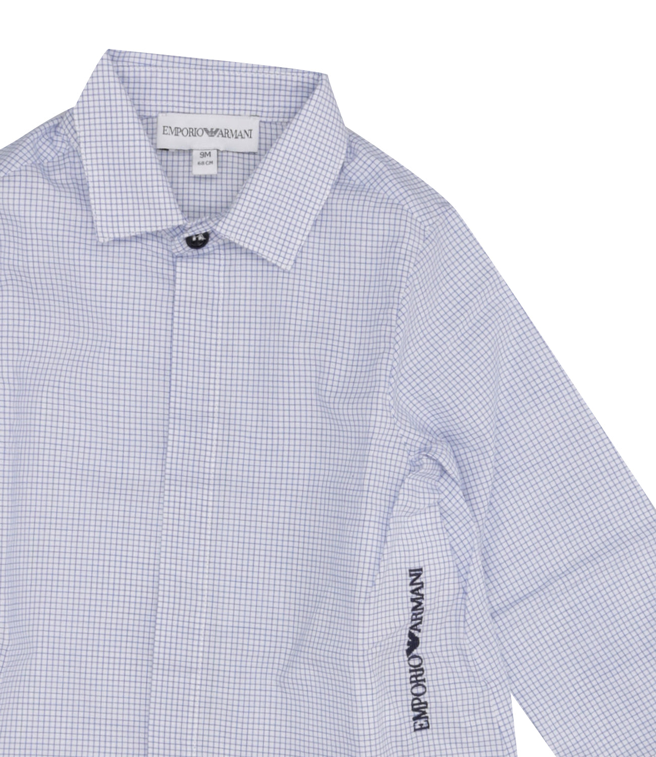 Emporio Armani Junior | Camicia Bianco e Azzurro