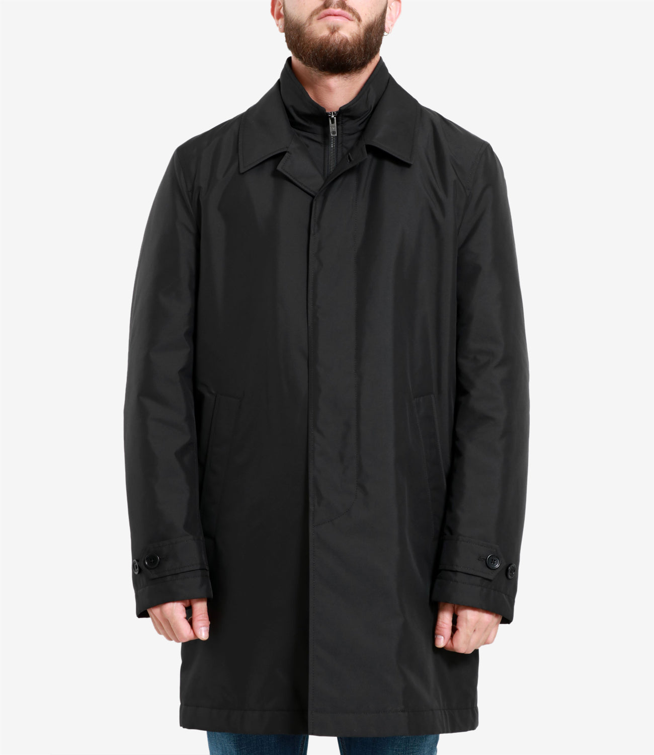 Fay | Morning Coat Raincoat Black