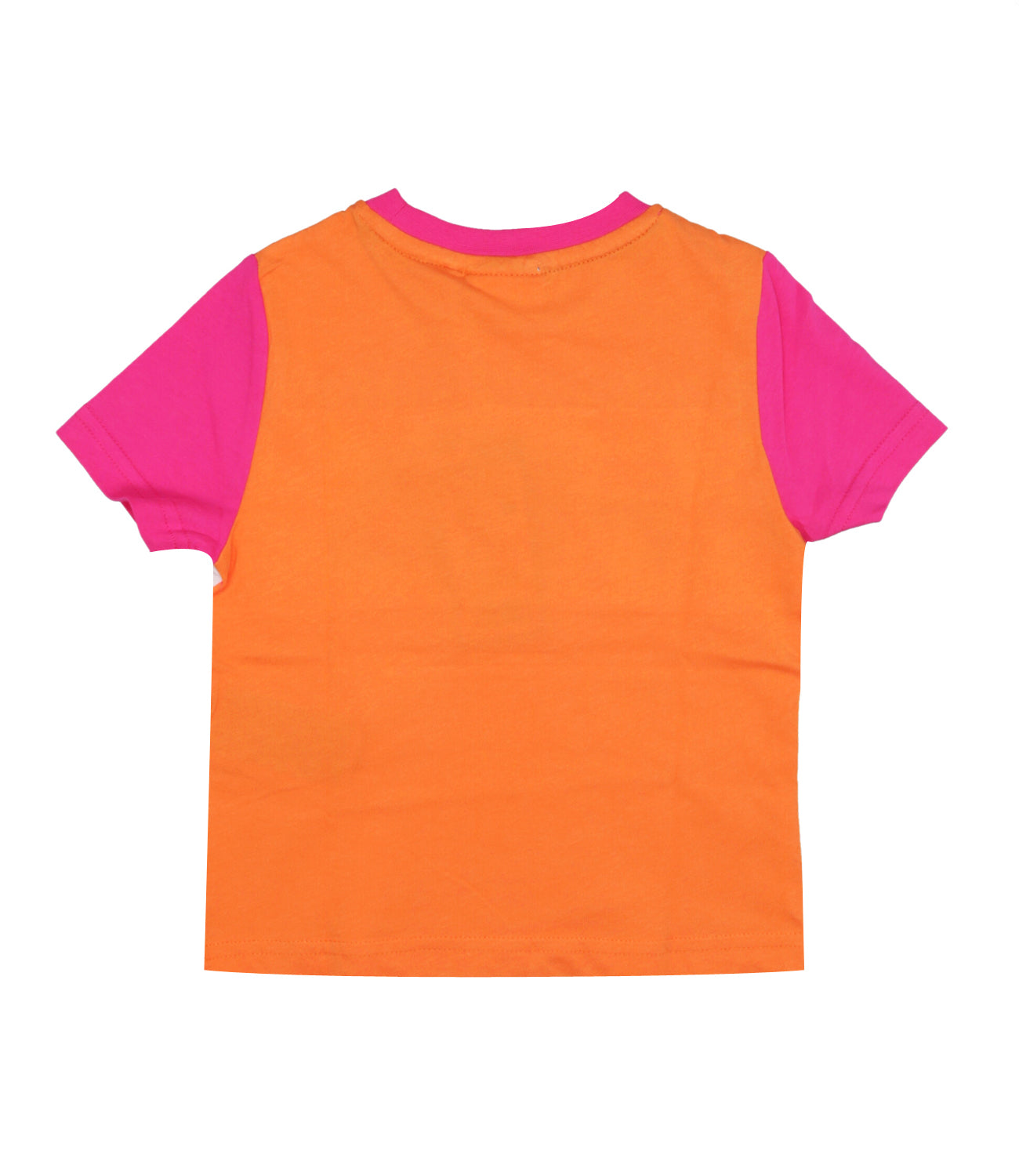 Fila Kids | T-Shirt Balimo Arancio e Fuxia