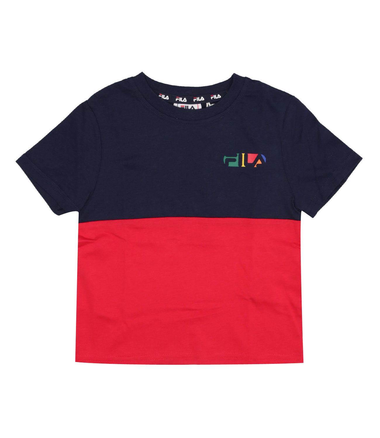 Fila Kids | Blue and Red T-Shirt