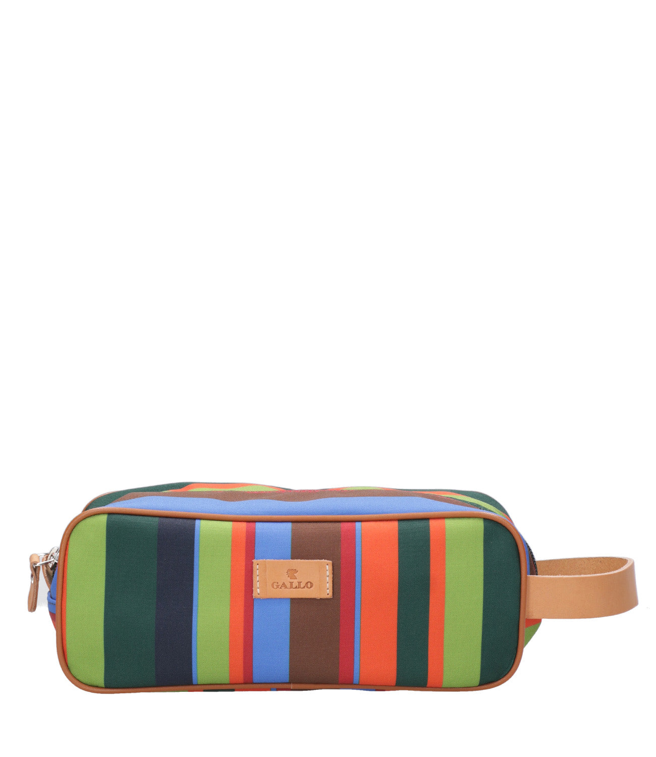 Rooster | Beauty Case Green and Orange