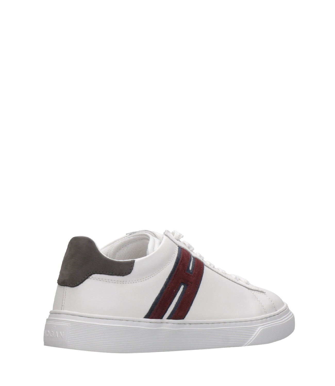 Hogan | Sneakers H365 Lace-up H Canaletto White and Bordeaux
