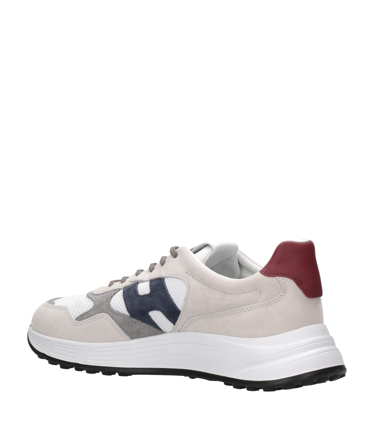 Hogan | Sneakers Hyperlight H Punched White, Grey and Bordeaux