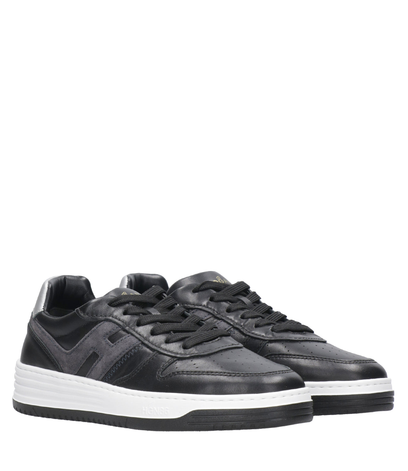 Hogan | Sneakers H580 Lace-up Black and White