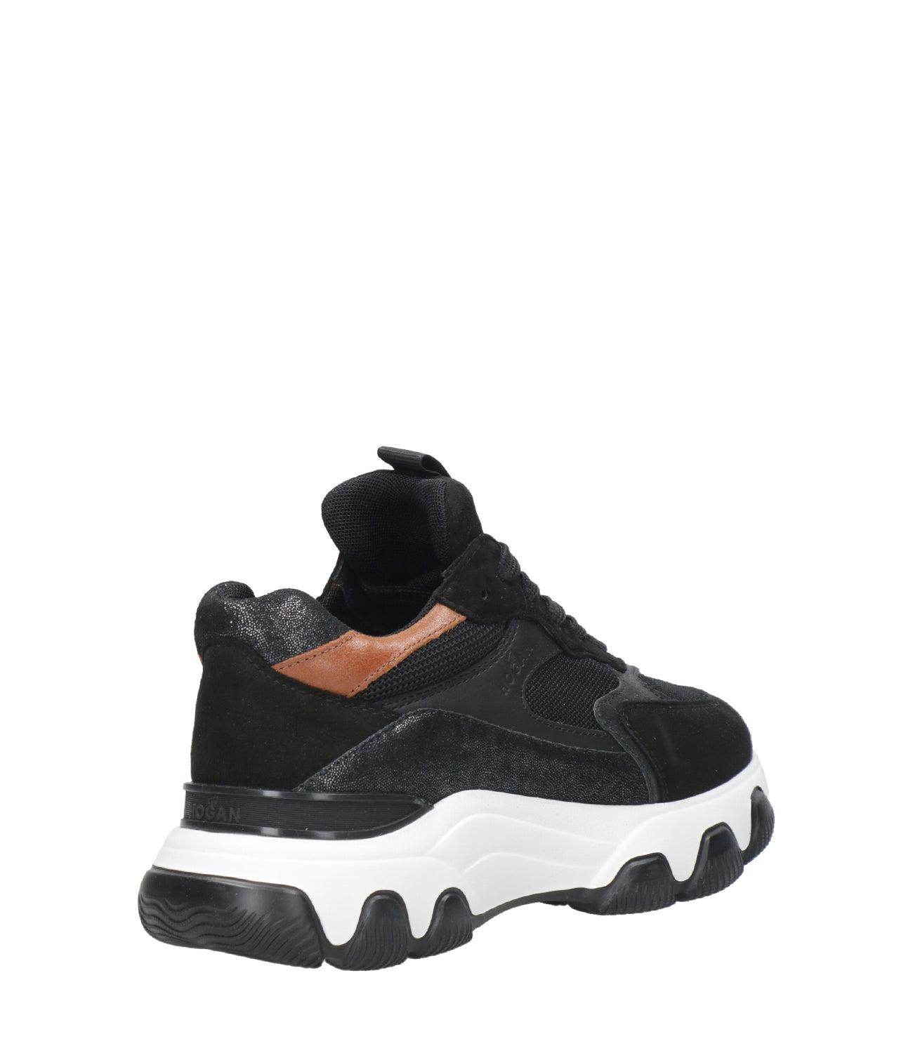Hogan | Sneakers Hyperactive Lace-up Black and Leather