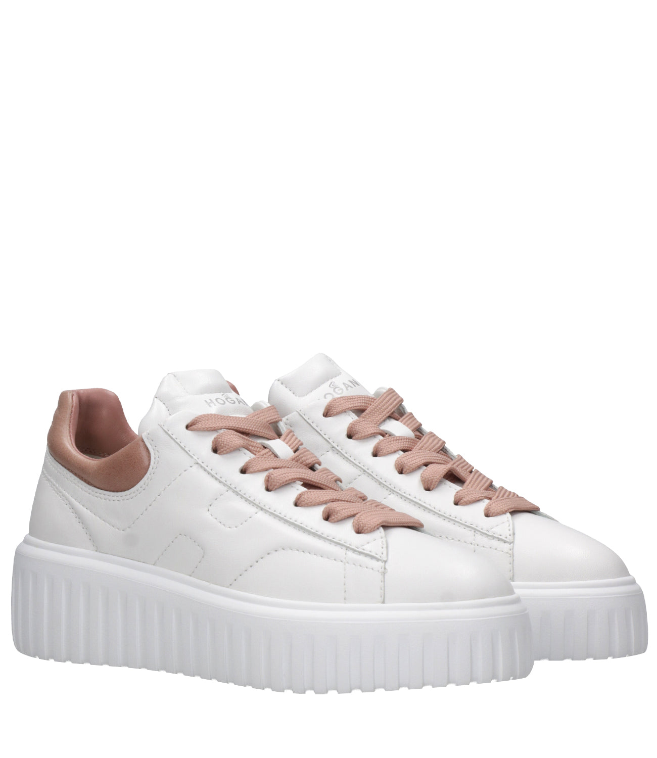 Hogan | Sneakers H-Stripes Lace-up White and Leather