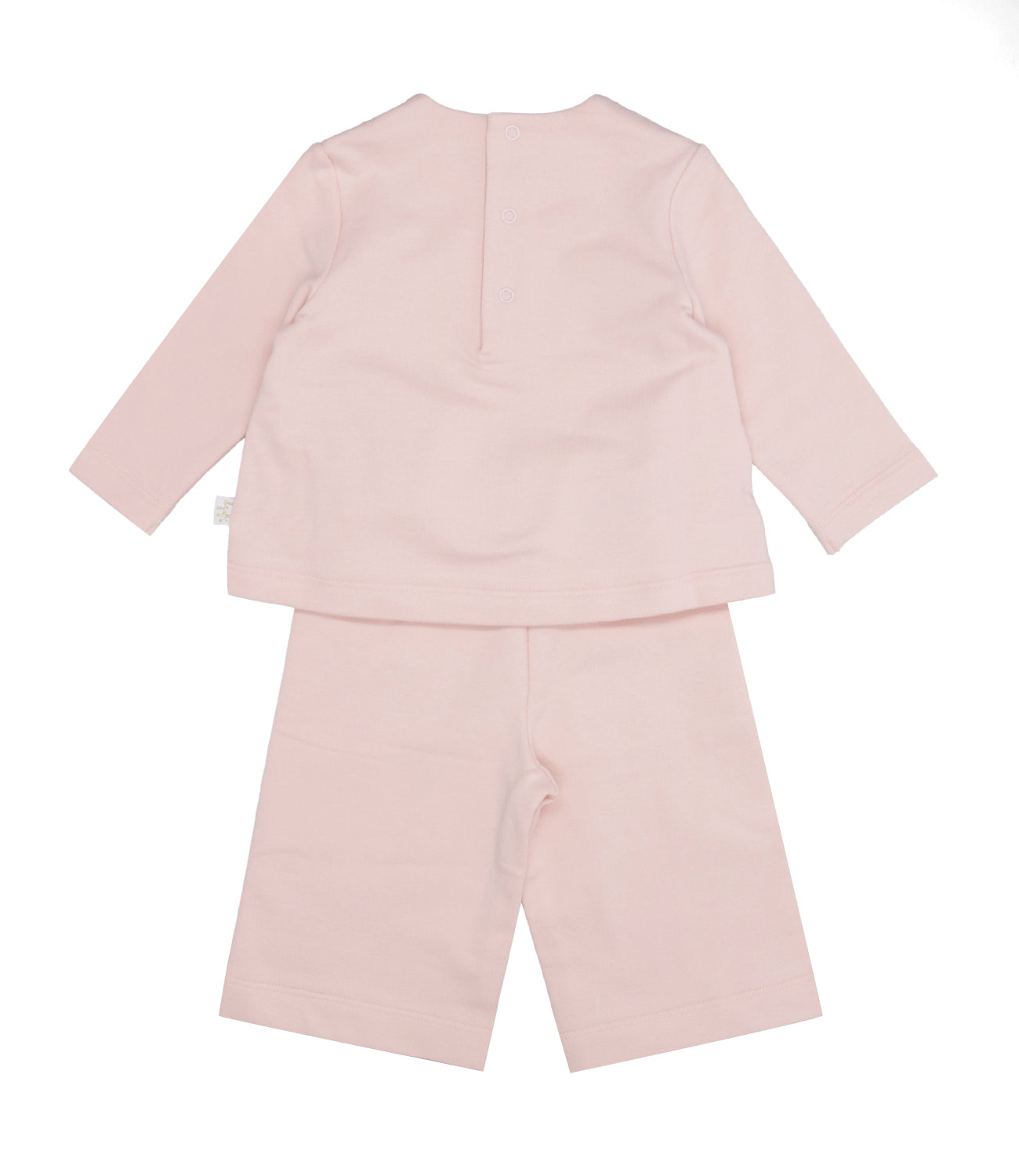 Il Gufo | Cream and Pink Sweater+Pants Set