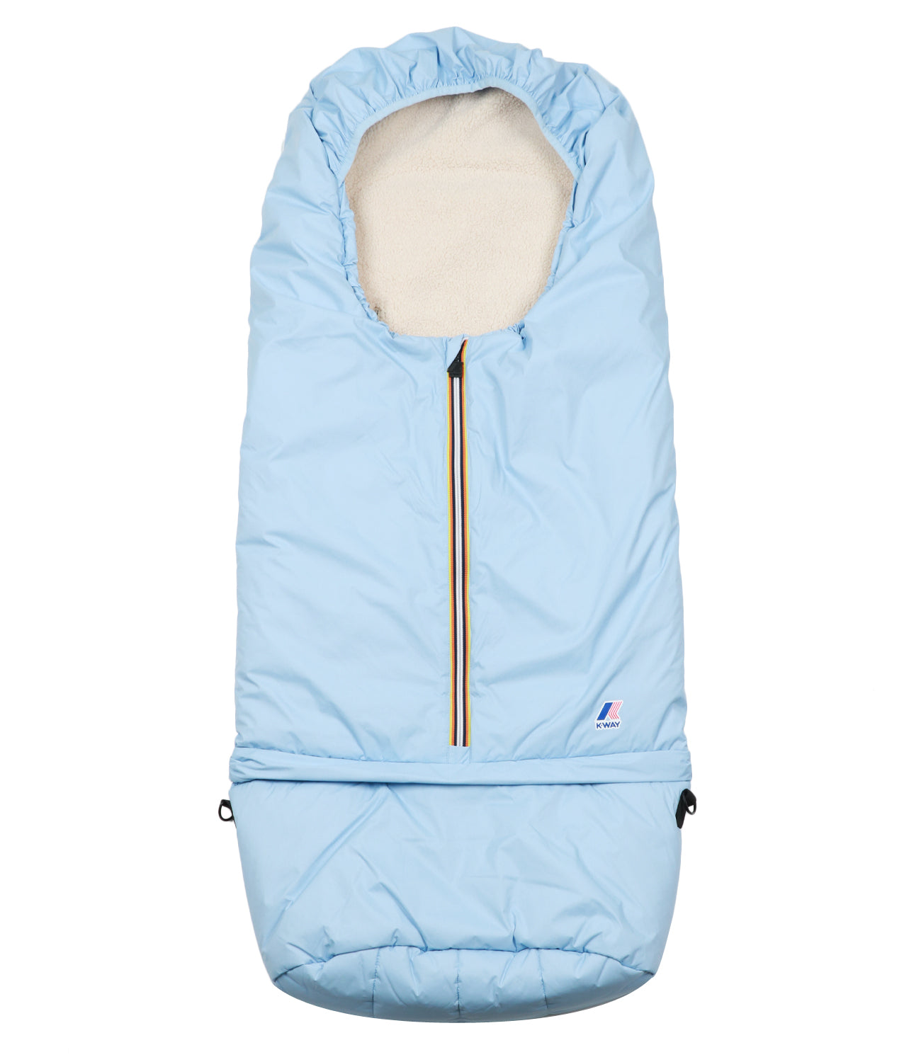 K-Way Kids | Baby Carrier Bag Le Vrai 3.0 Nourine Bear Ecru and Light Blue
