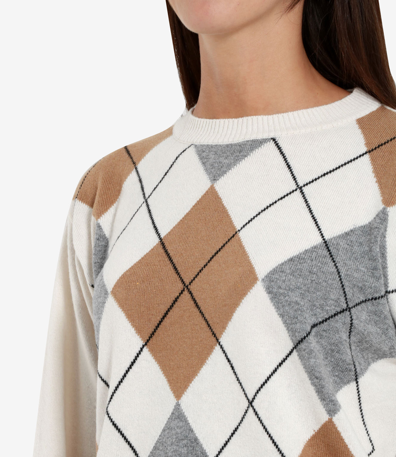 Kaos | Sweater Color Cream