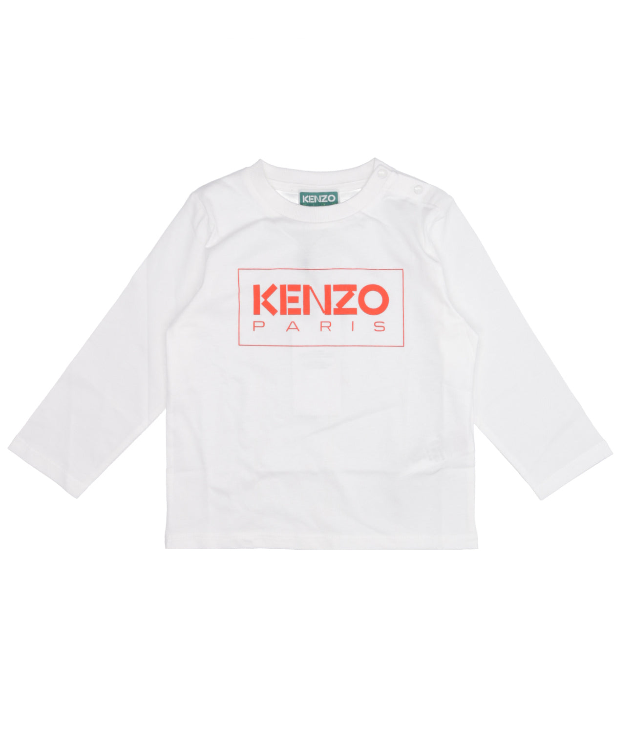 Kenzo Kids | White and Orange T-Shirt