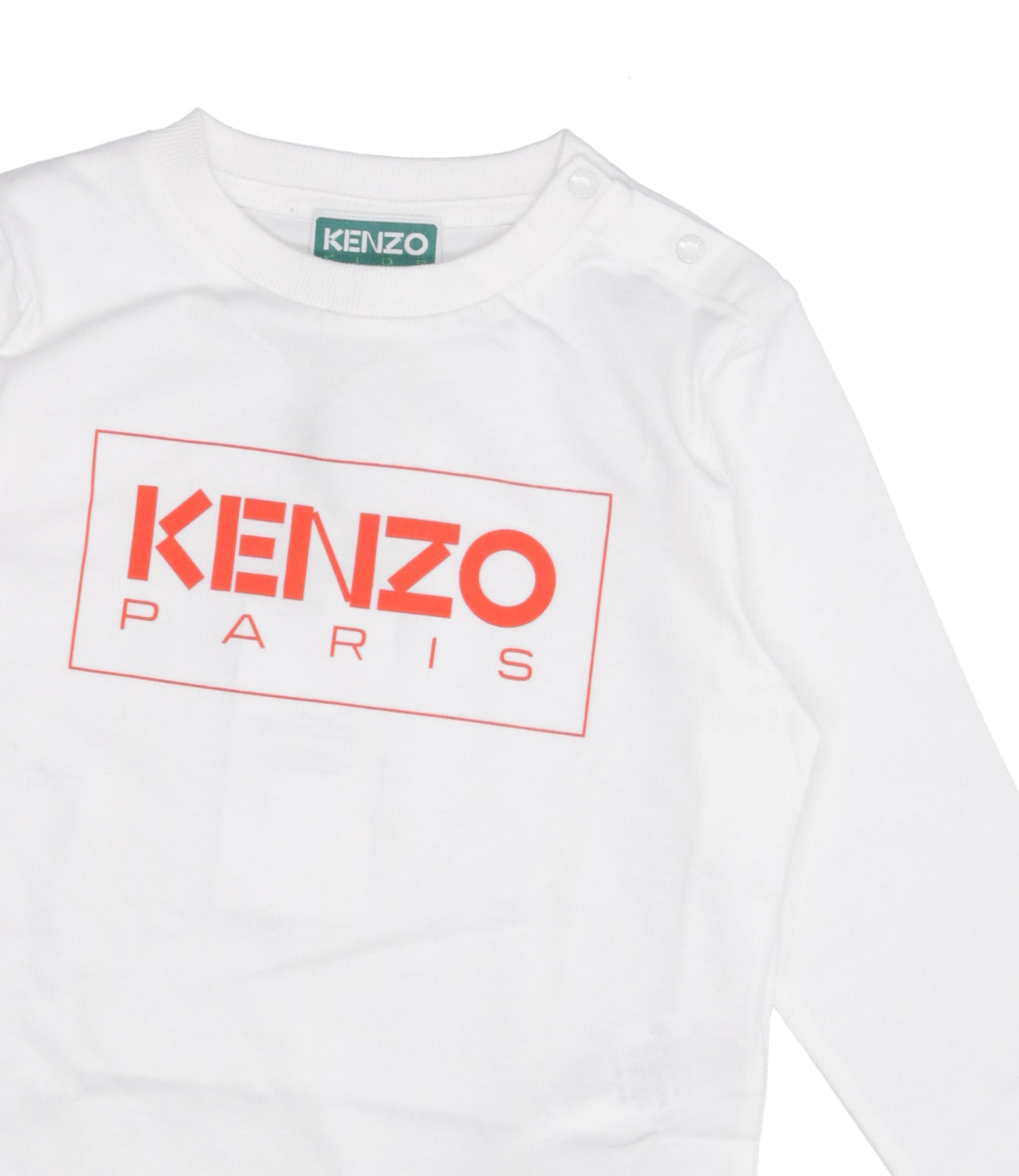 Kenzo Kids | White and Orange T-Shirt