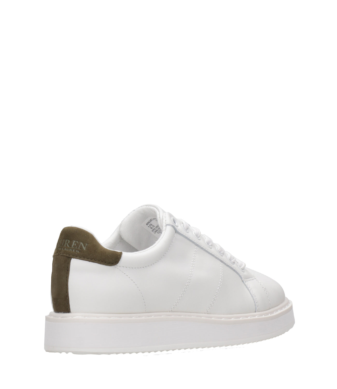 Lauren Ralph Lauren | Angeline Sneakers White and Green