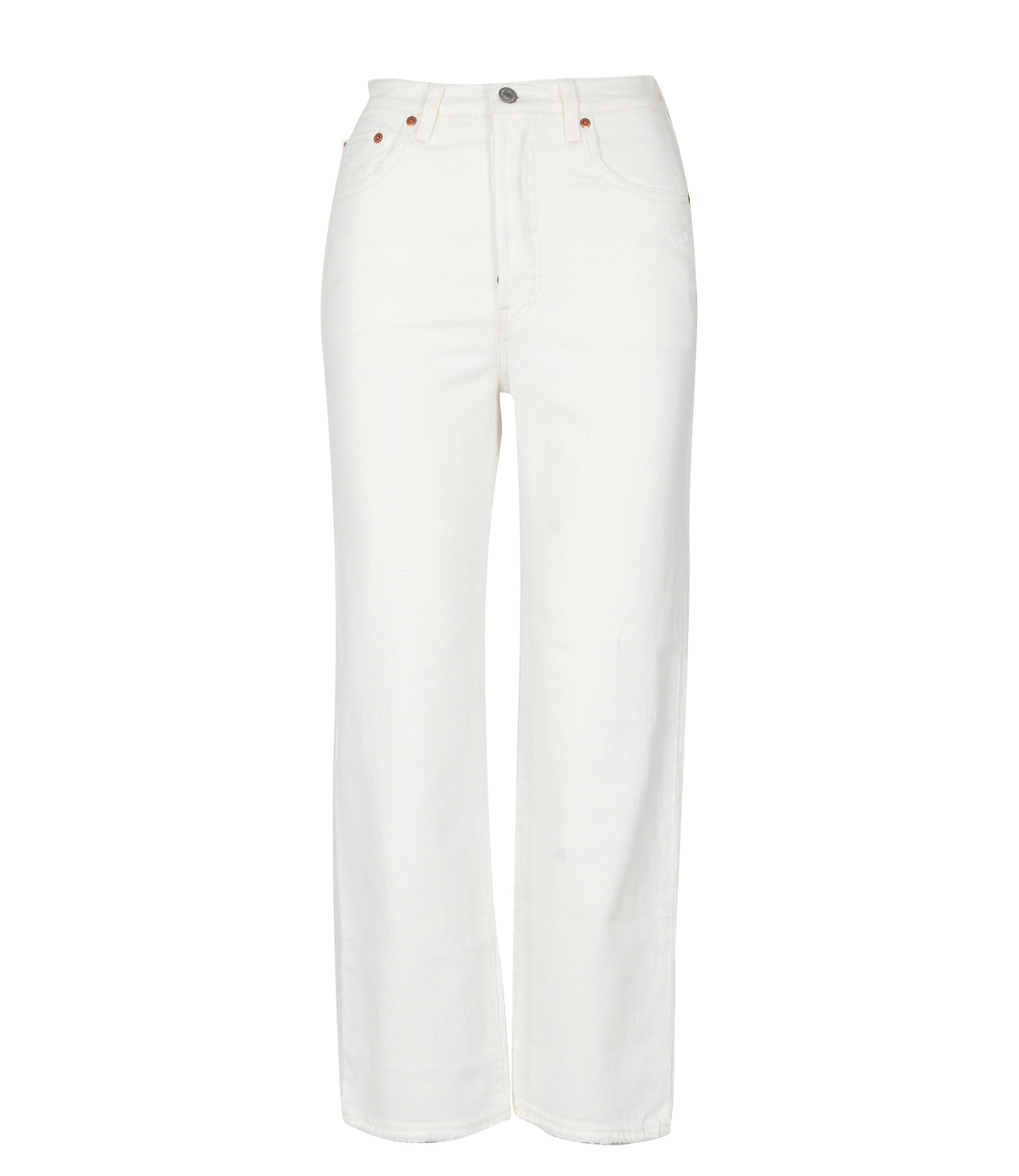 Levis | Jeans Ribcage Straight Ankle Cloud Over Bianco