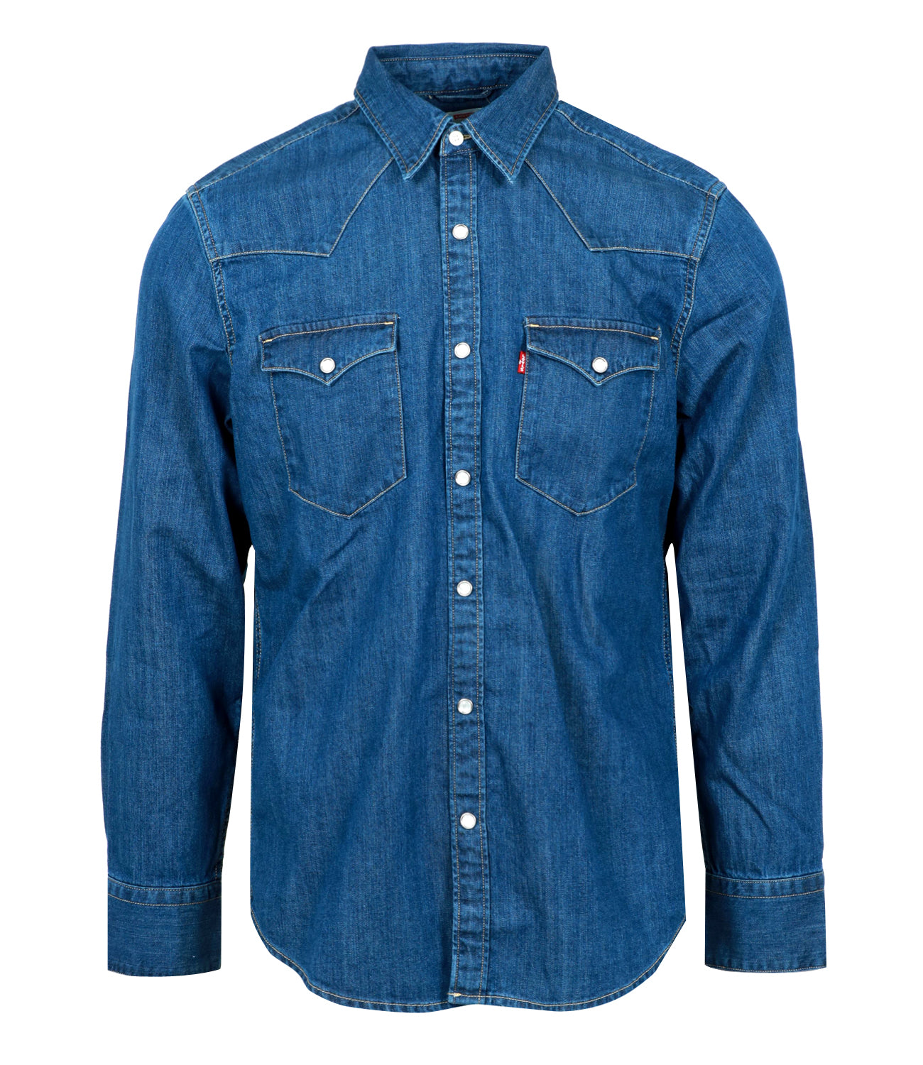 Levis | Boston Western Shirt Standard Indigo Blue