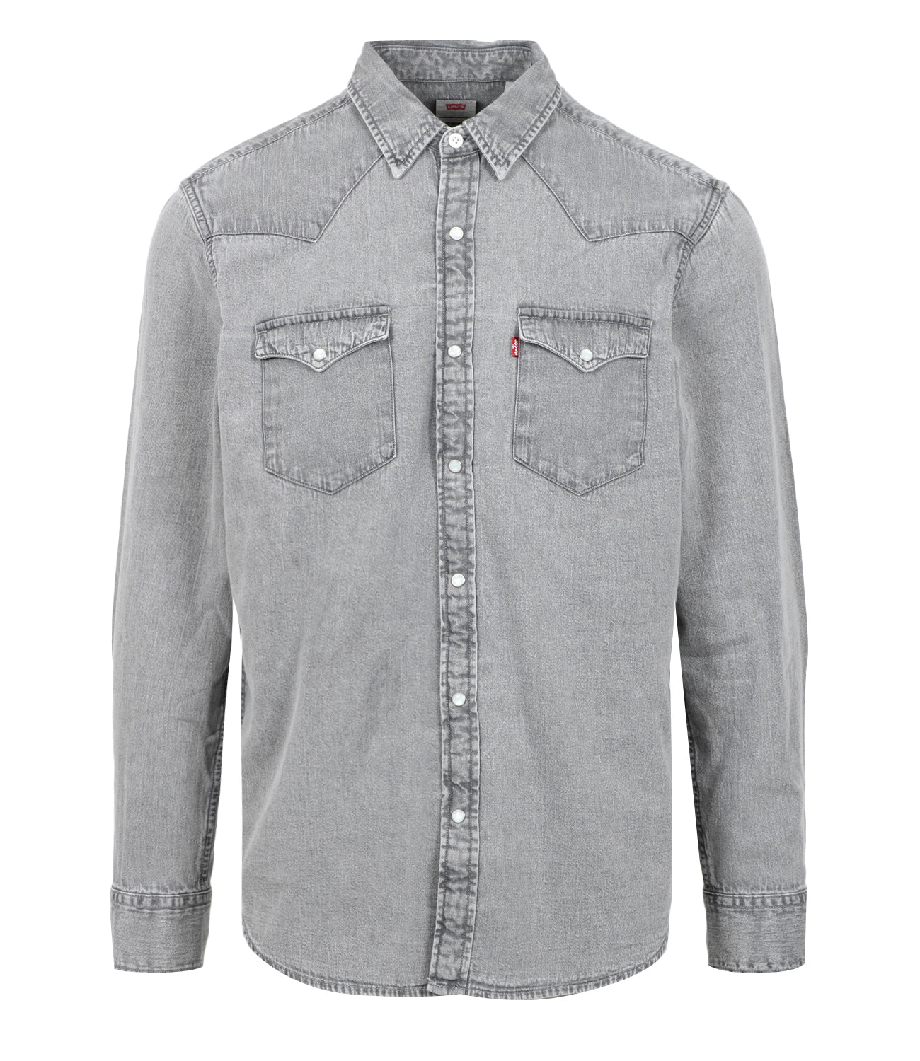 Levis | Classic Western Shirt Standard Norman Denim gray