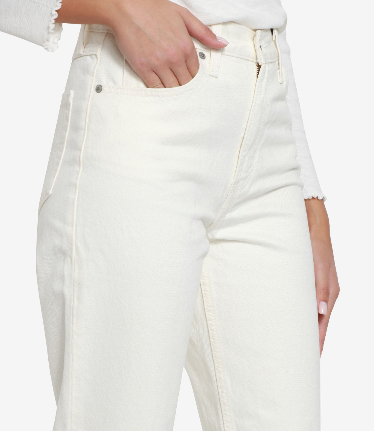 Levis | Jeans 80s Mom White
