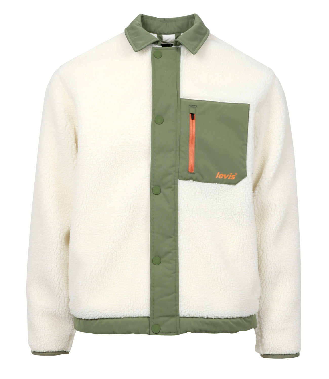 Levi's | Buchanan Jacket White and Military Green