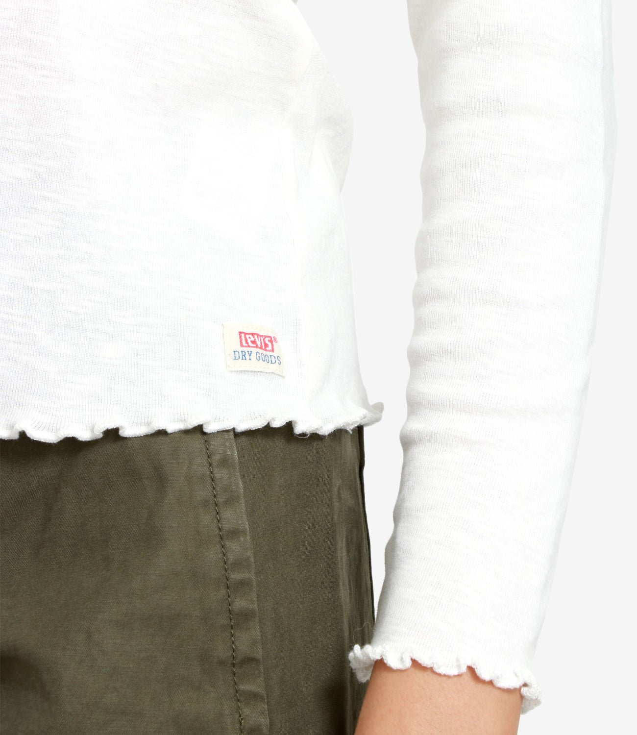 Levis | T-Shirt Dry Goods Henley Ivory
