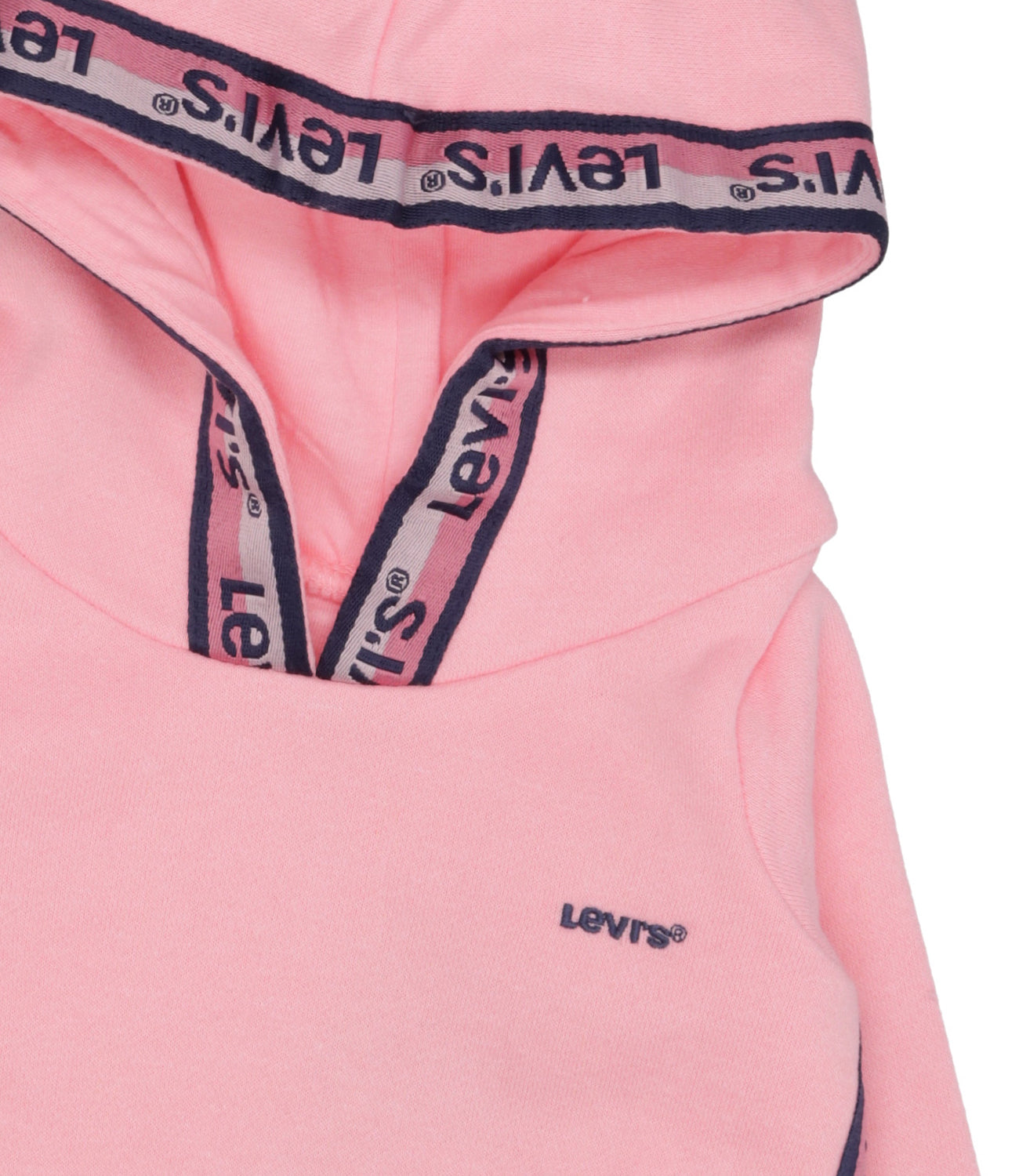 Levis Kids | LVG Sweatshirt Meet And Greet Taping Hood Pink